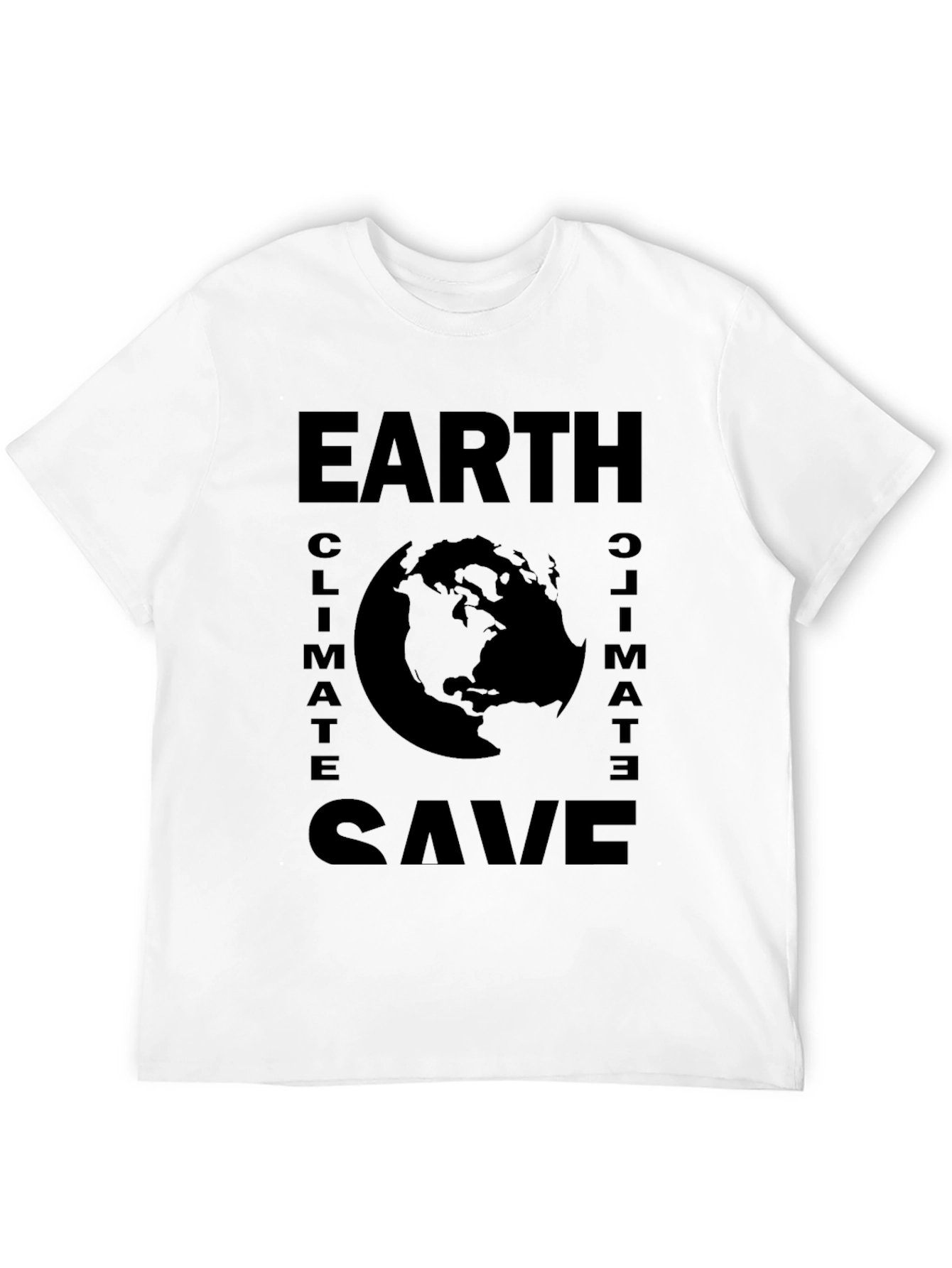 Save Earth Climate Change Graphic Tee