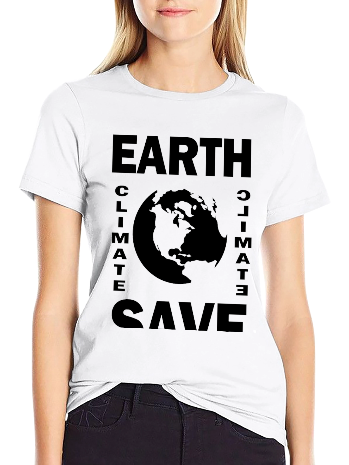 Save Earth Climate Change Graphic Tee