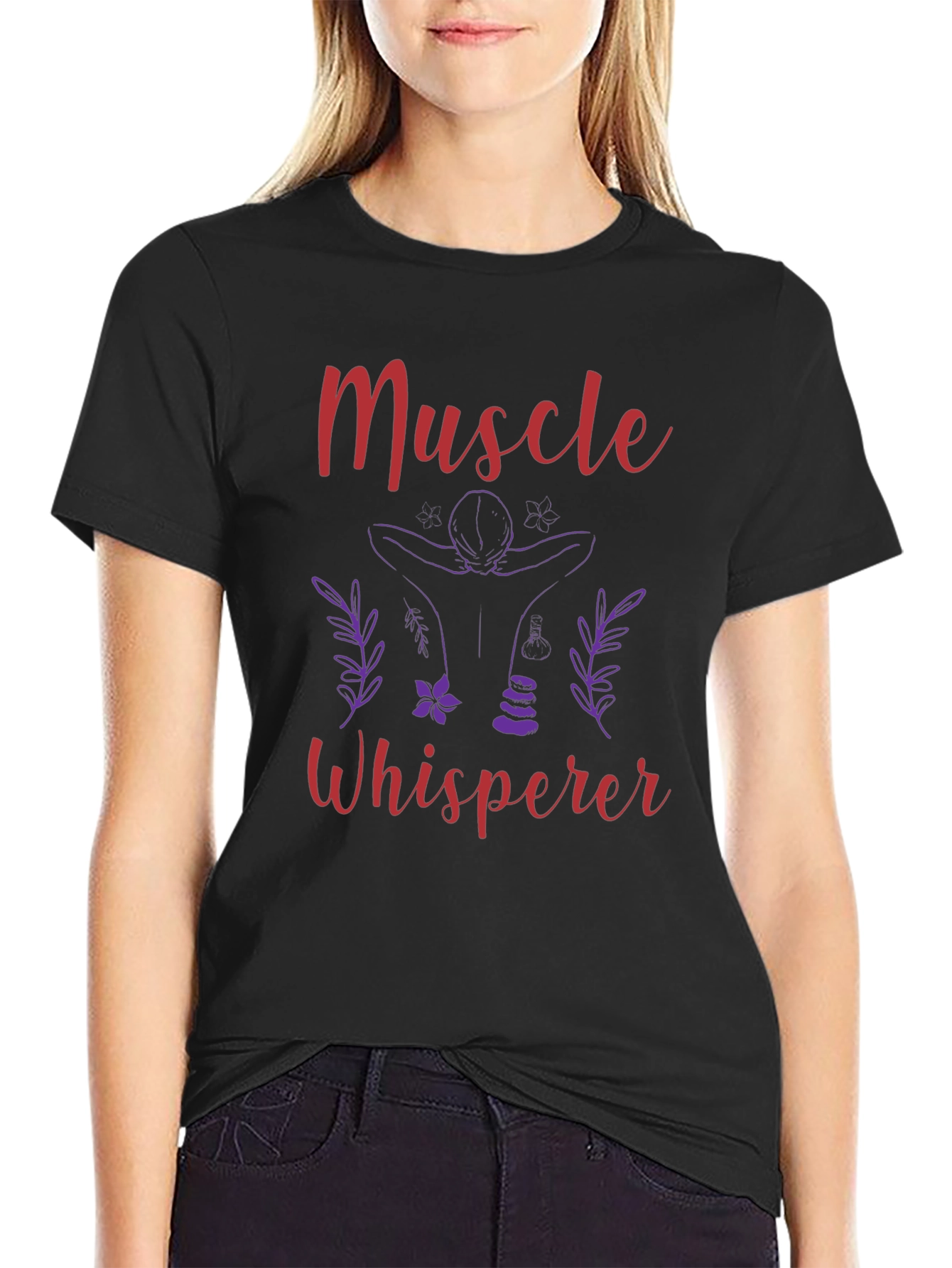 Muscle Whisperer Graphic T-Shirt - Relaxation & Wellness