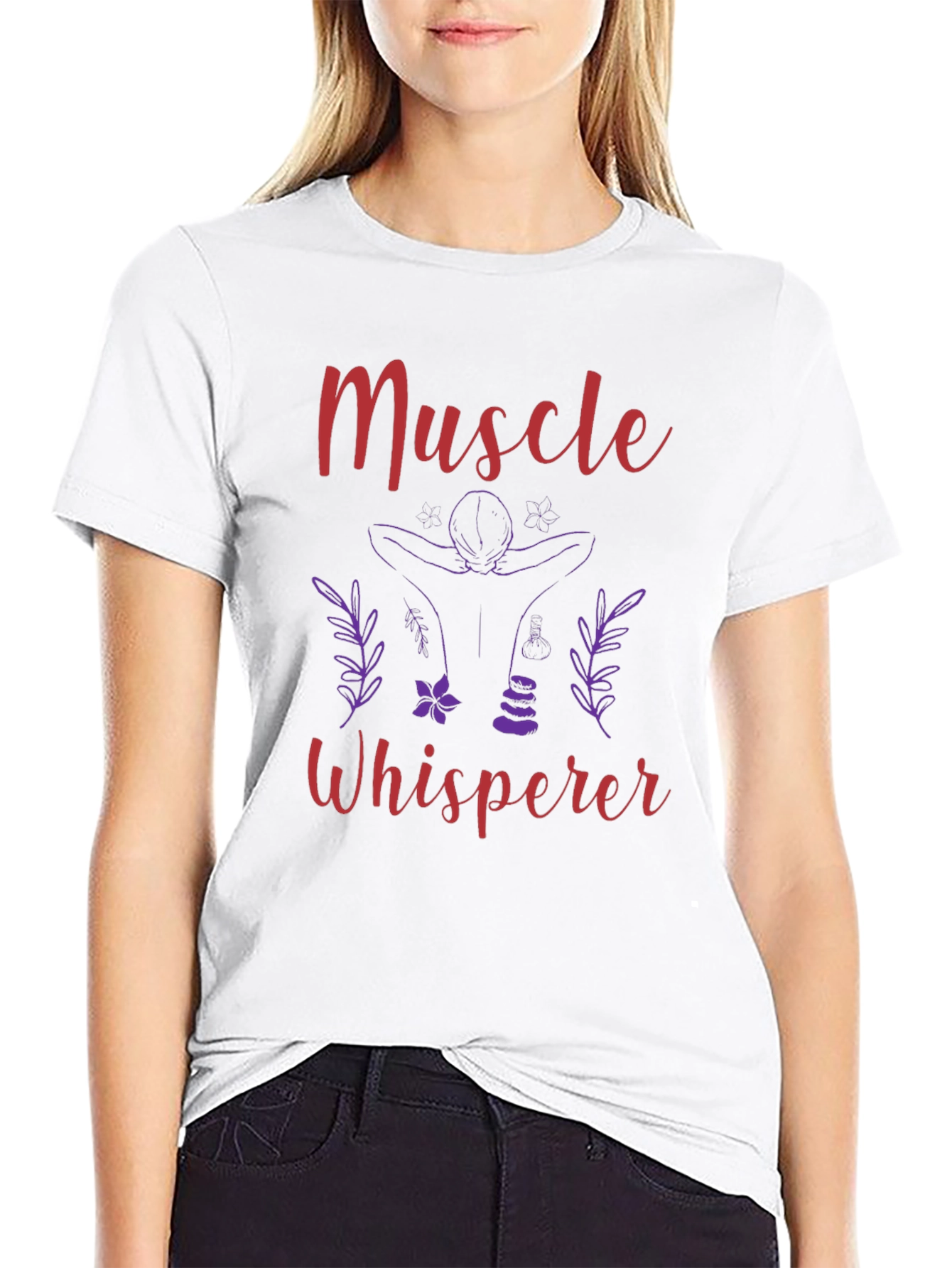 Muscle Whisperer Graphic T-Shirt - Relaxation & Wellness