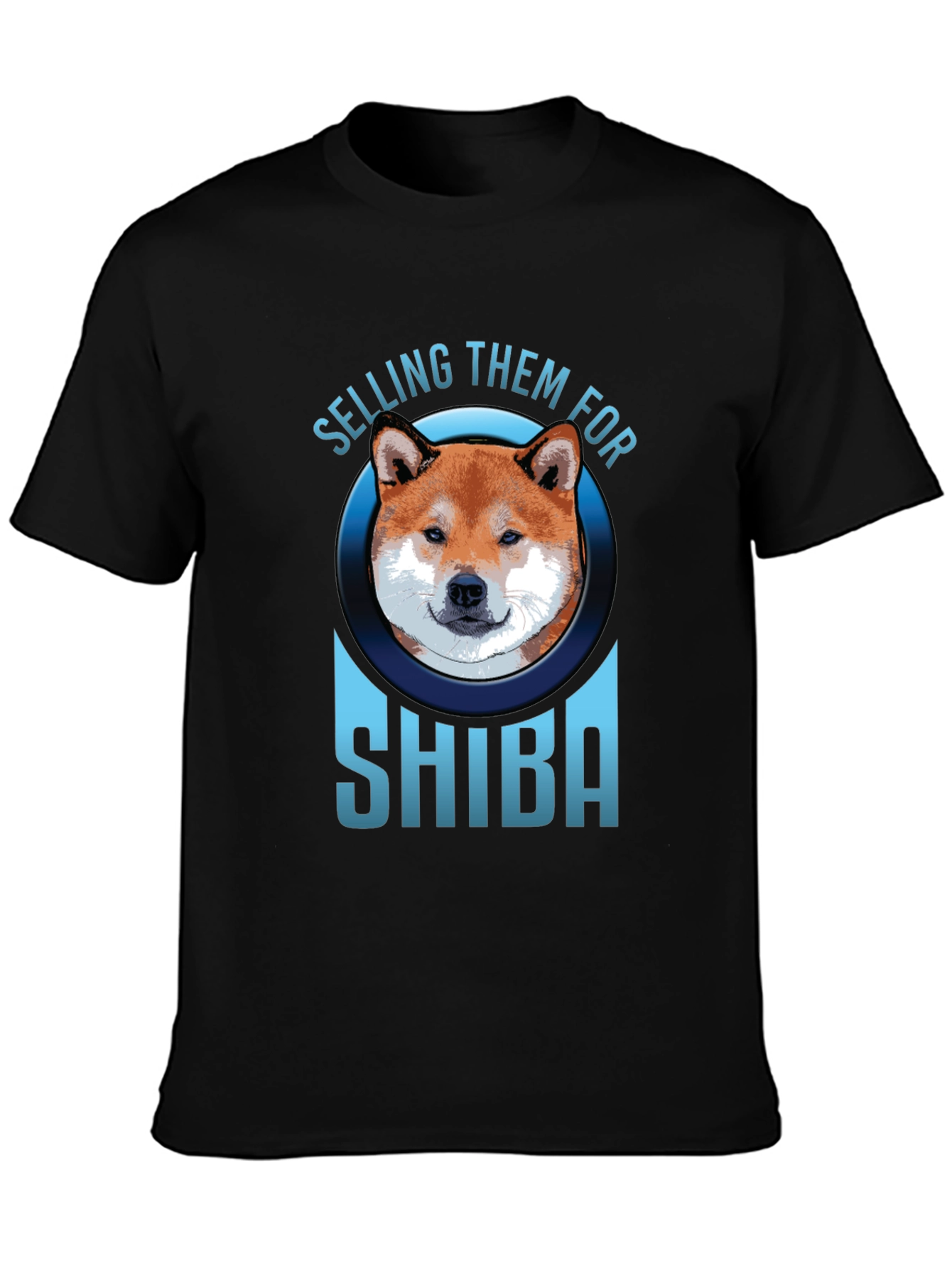 Shiba Inu Cryptocurrency T-Shirt - Selling Them For Shiba