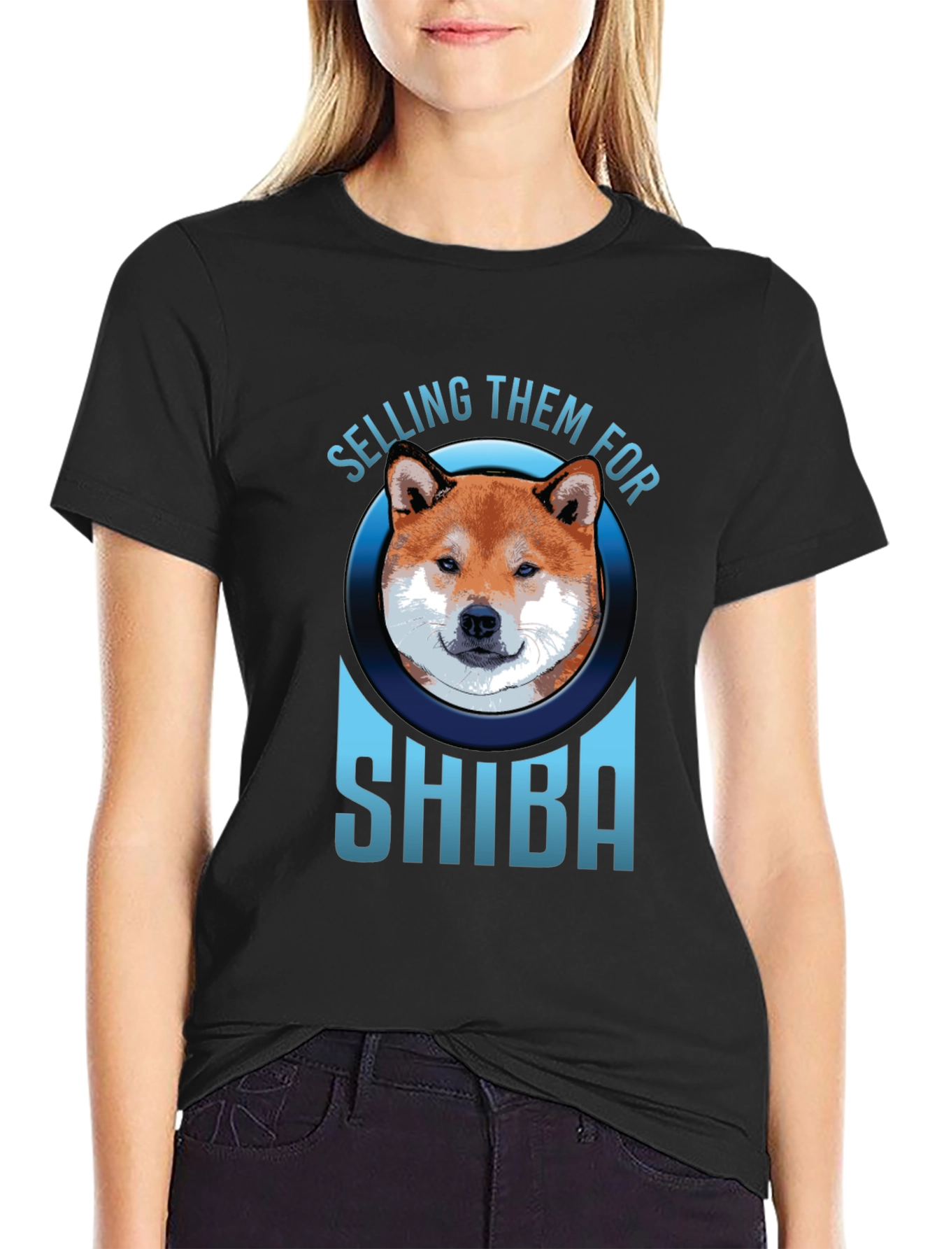 Shiba Inu Cryptocurrency T-Shirt - Selling Them For Shiba