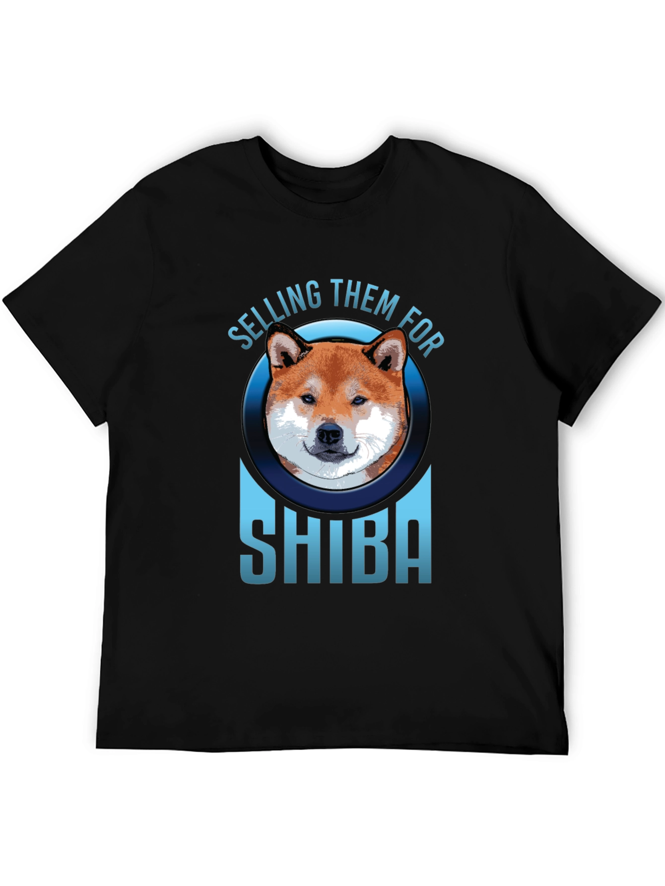 Shiba Inu Cryptocurrency T-Shirt - Selling Them For Shiba