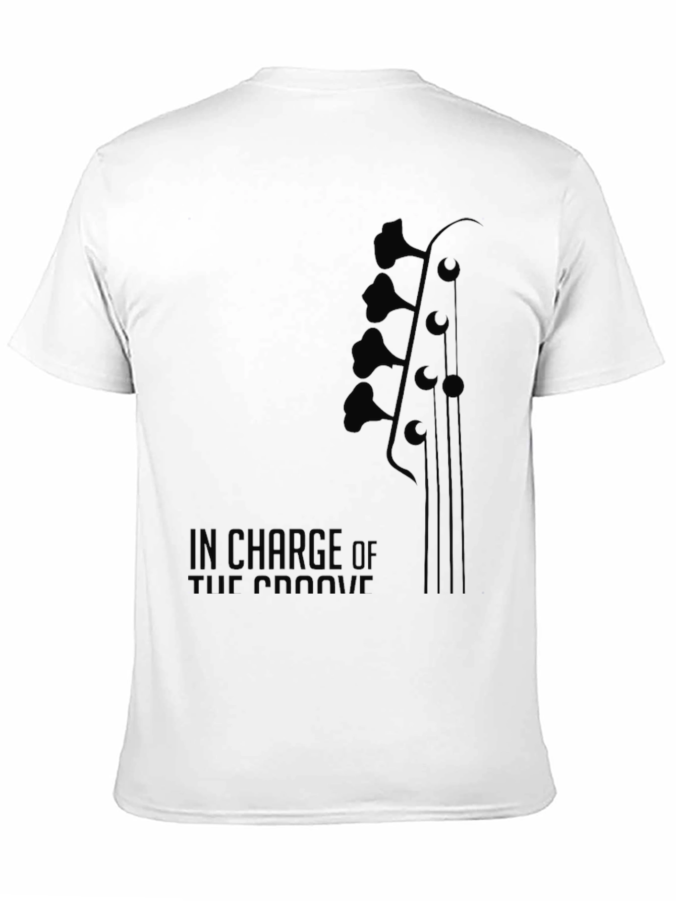 In Charge of the Groove Black T-Shirt