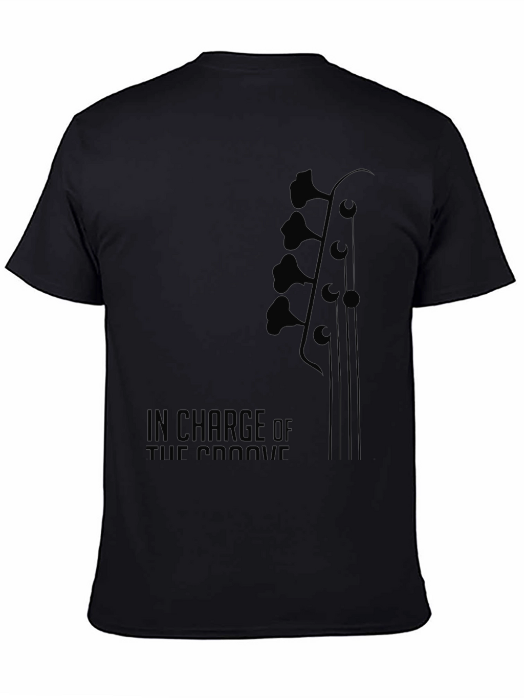 In Charge of the Groove Black T-Shirt