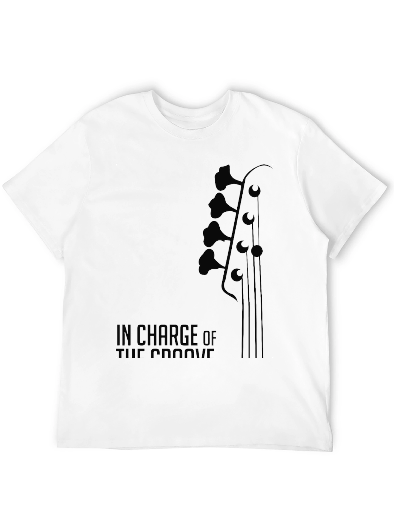 In Charge of the Groove Black T-Shirt