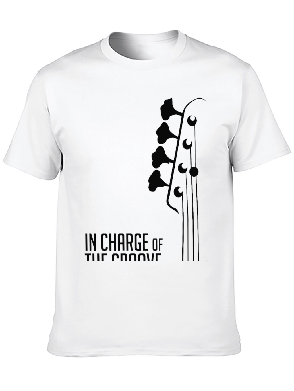 In Charge of the Groove Black T-Shirt