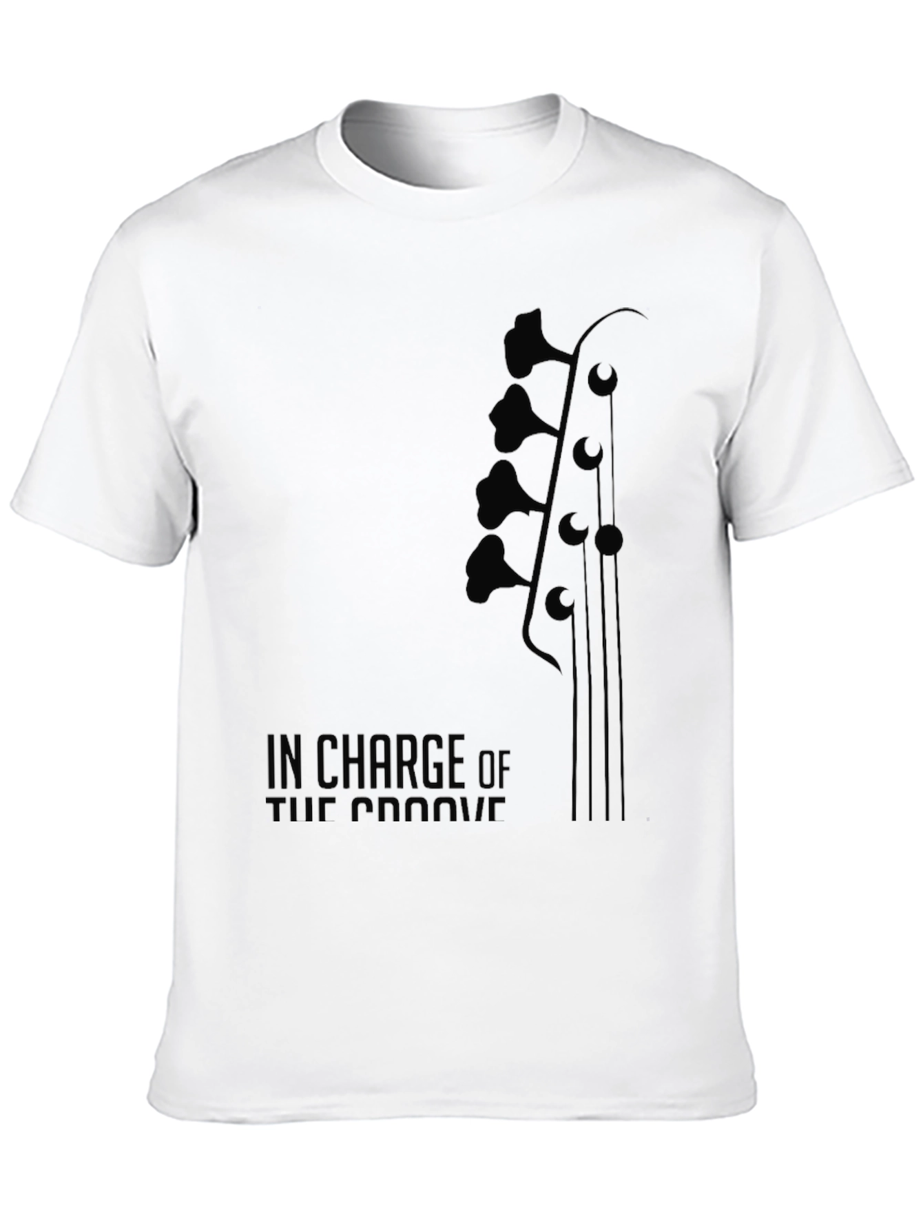 In Charge of the Groove Black T-Shirt