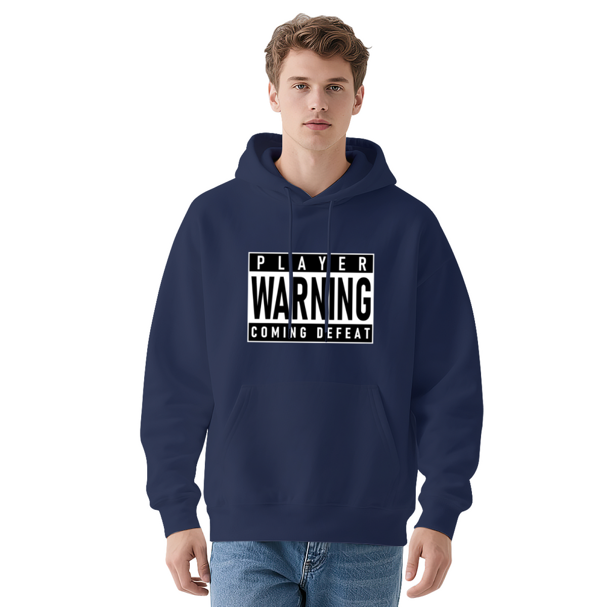 Statement Piece Hoodie - Bold Design Pullover #0550