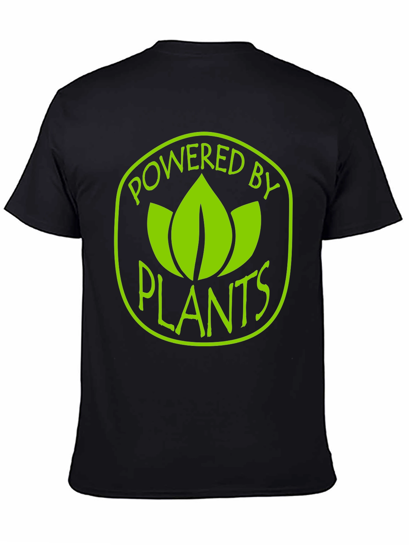 Powered By Plants T-Shirt - Vegan Lifestyle Tee