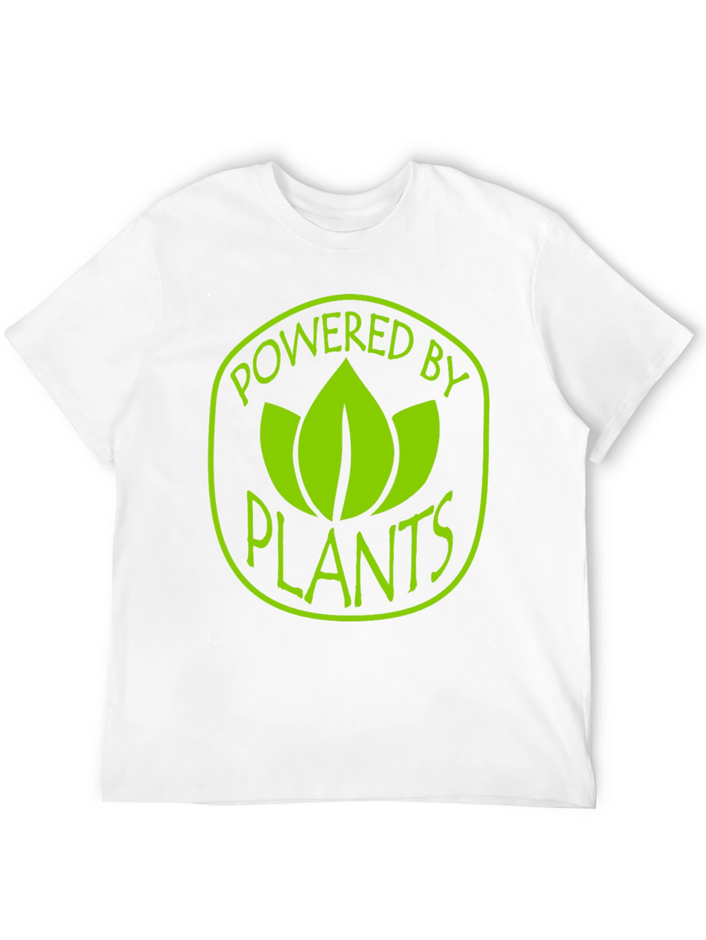 Powered By Plants T-Shirt - Vegan Lifestyle Tee
