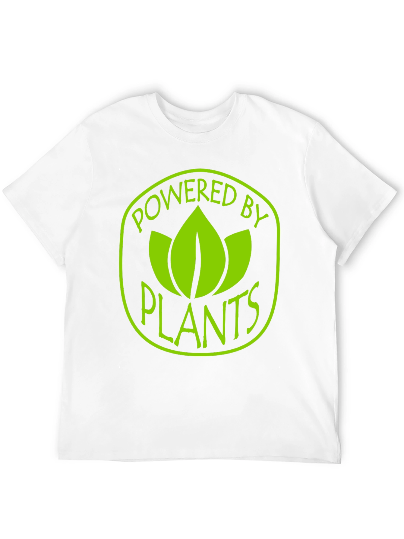 Powered By Plants T-Shirt - Vegan Lifestyle Tee