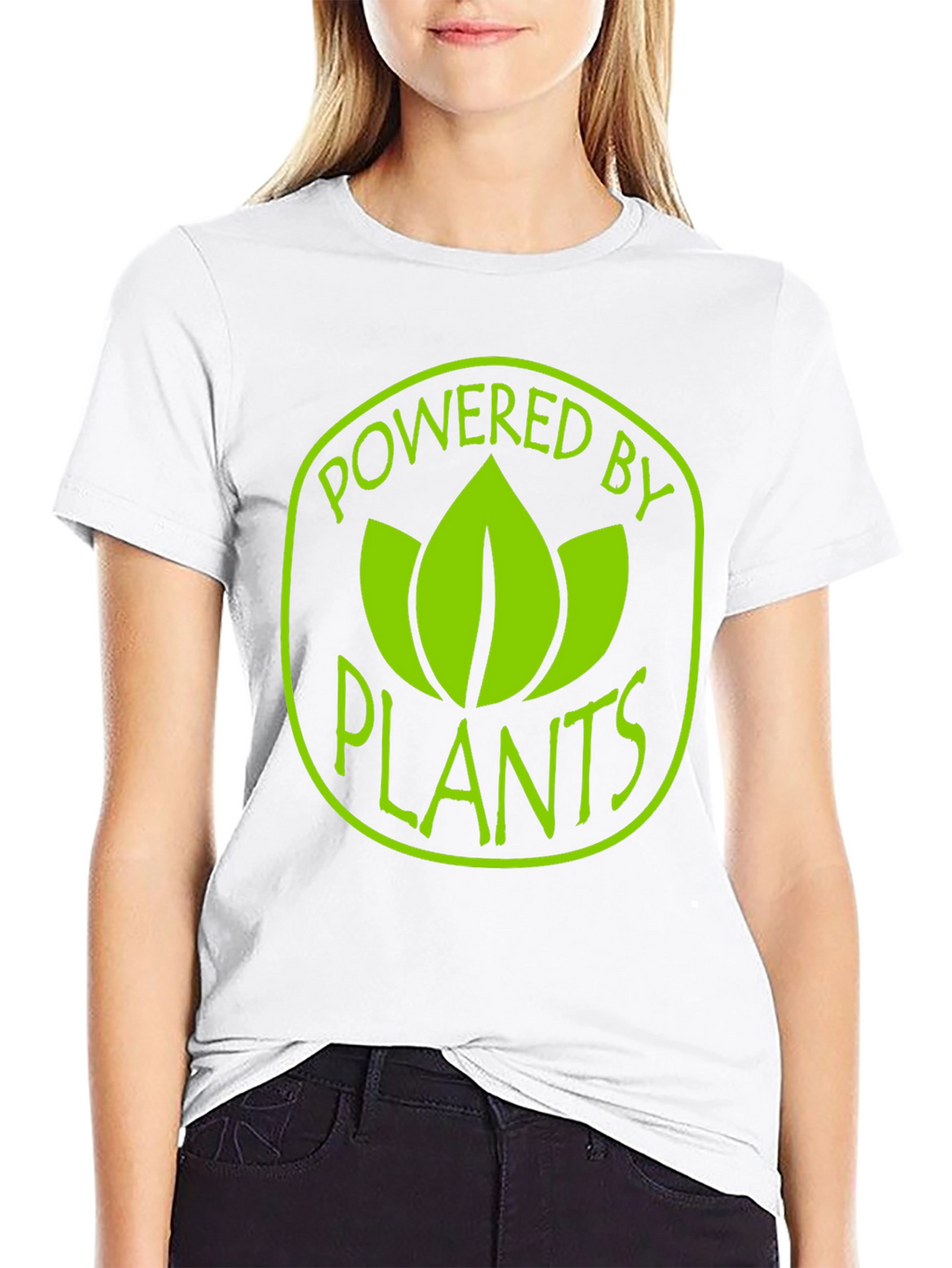 Powered By Plants T-Shirt - Vegan Lifestyle Tee