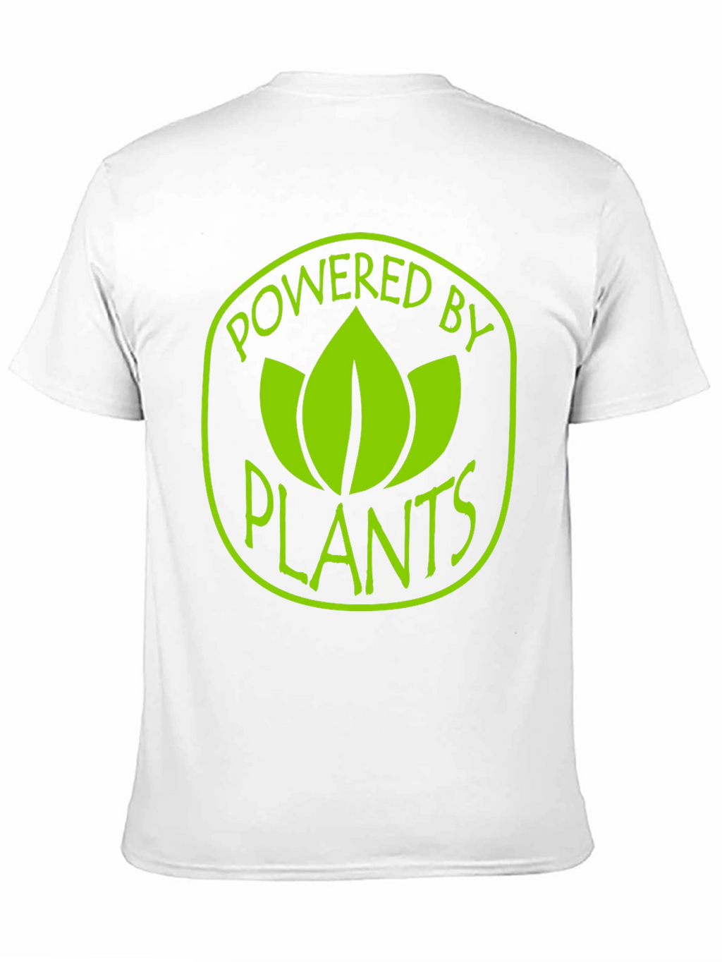 Powered By Plants T-Shirt - Vegan Lifestyle Tee