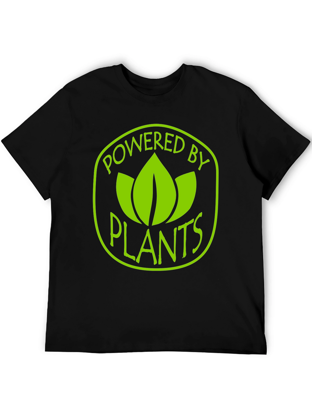 Powered By Plants T-Shirt - Vegan Lifestyle Tee