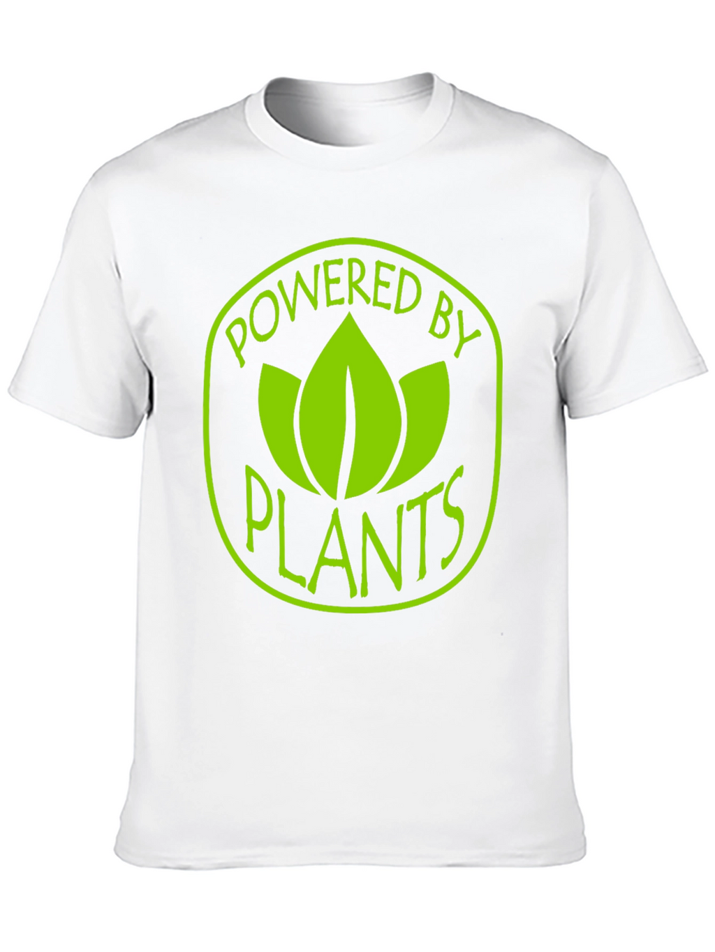 Powered By Plants T-Shirt - Vegan Lifestyle Tee