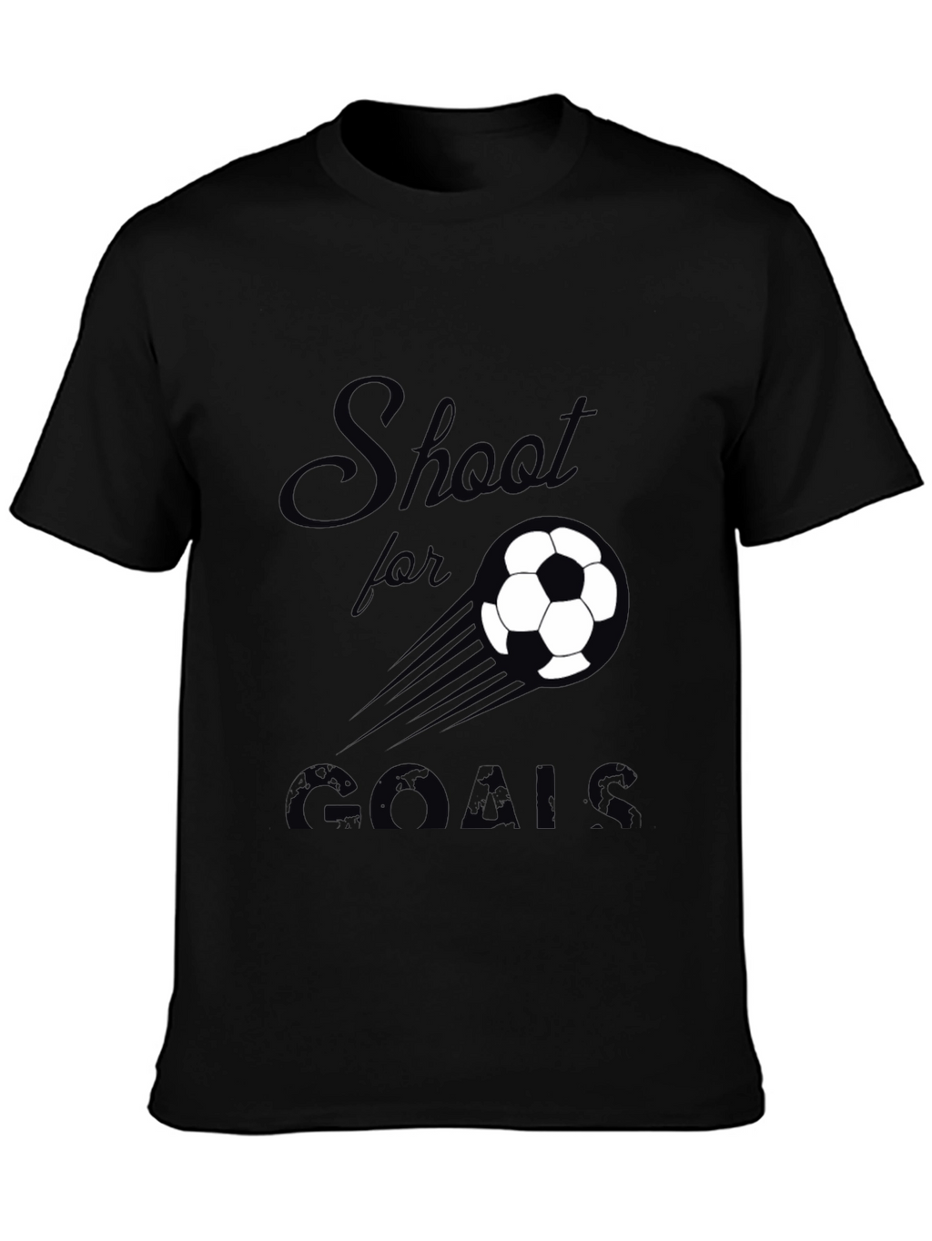 Shoot for GOALS Soccer Graphic T-Shirt