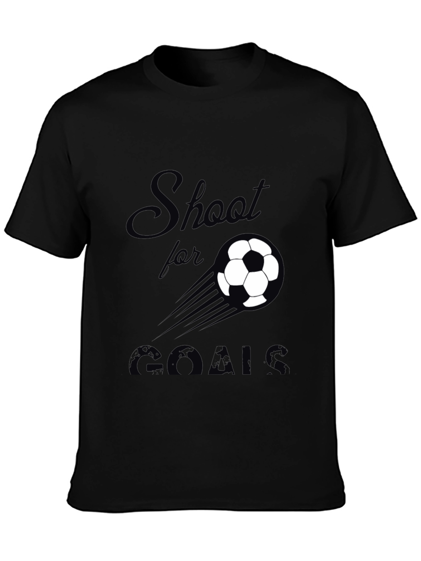 Shoot for GOALS Soccer Graphic T-Shirt