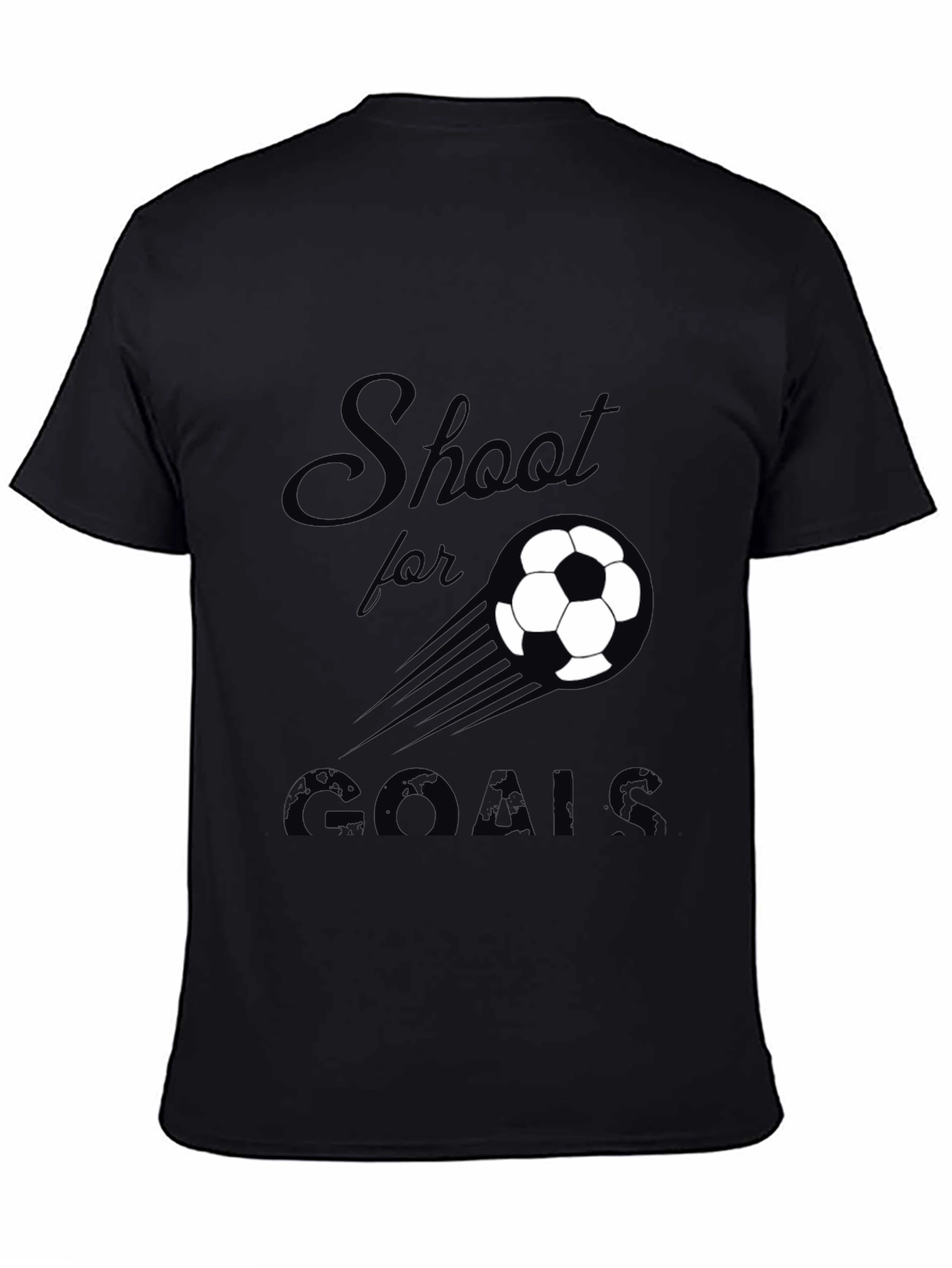 Shoot for GOALS Soccer Graphic T-Shirt