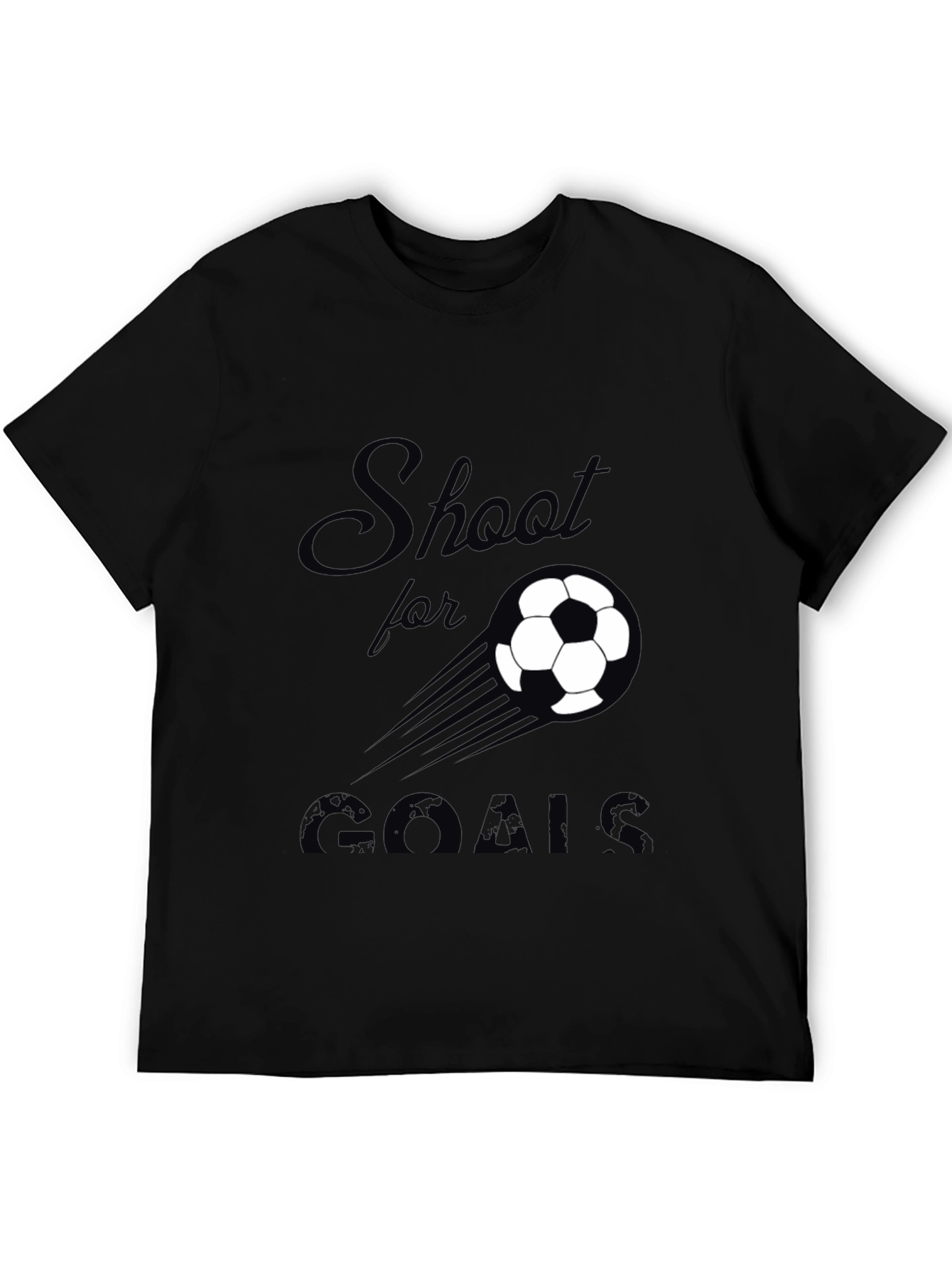 Shoot for GOALS Soccer Graphic T-Shirt