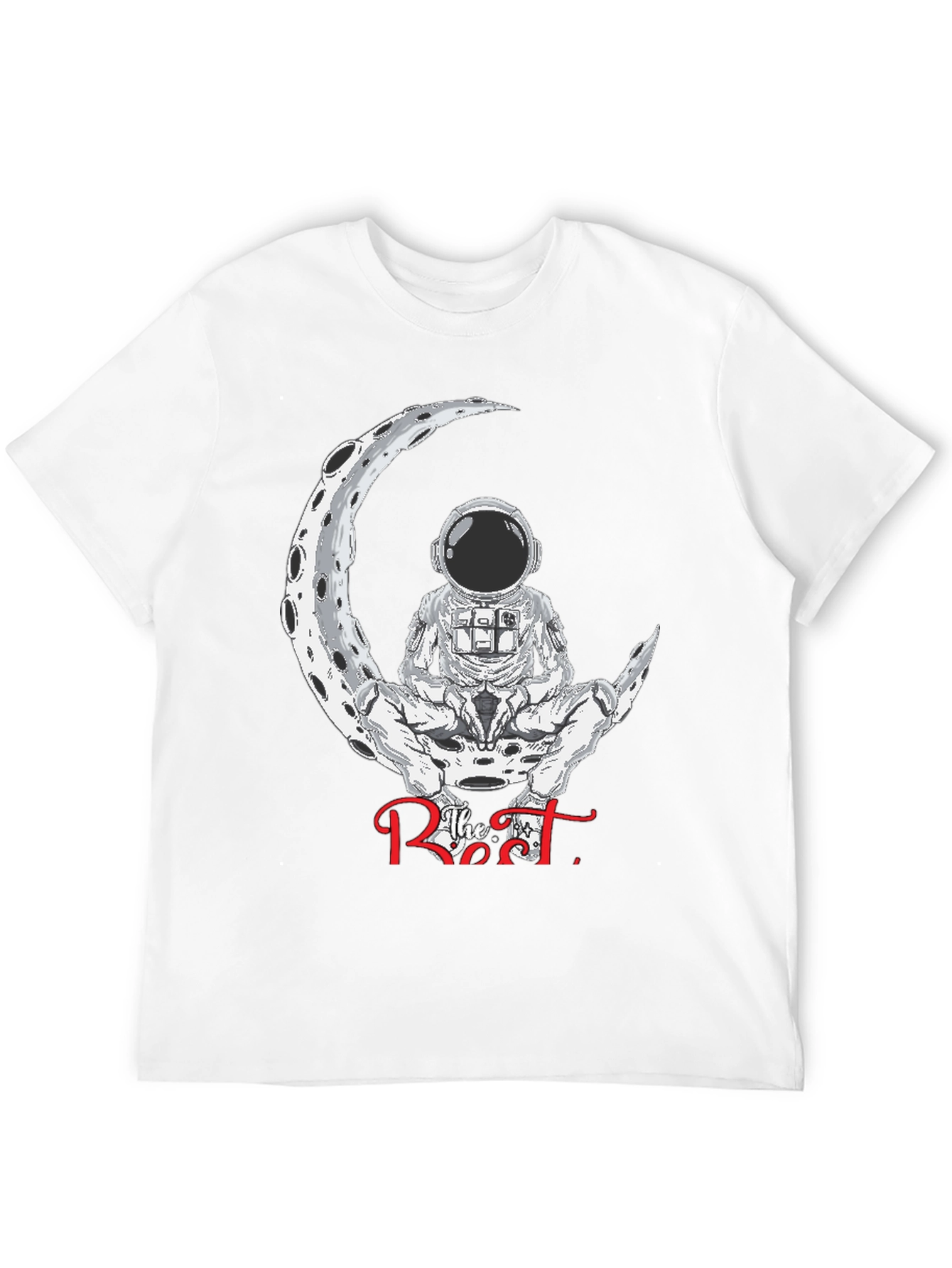Astronaut Moon Rest T-Shirt - Stylish Space Design