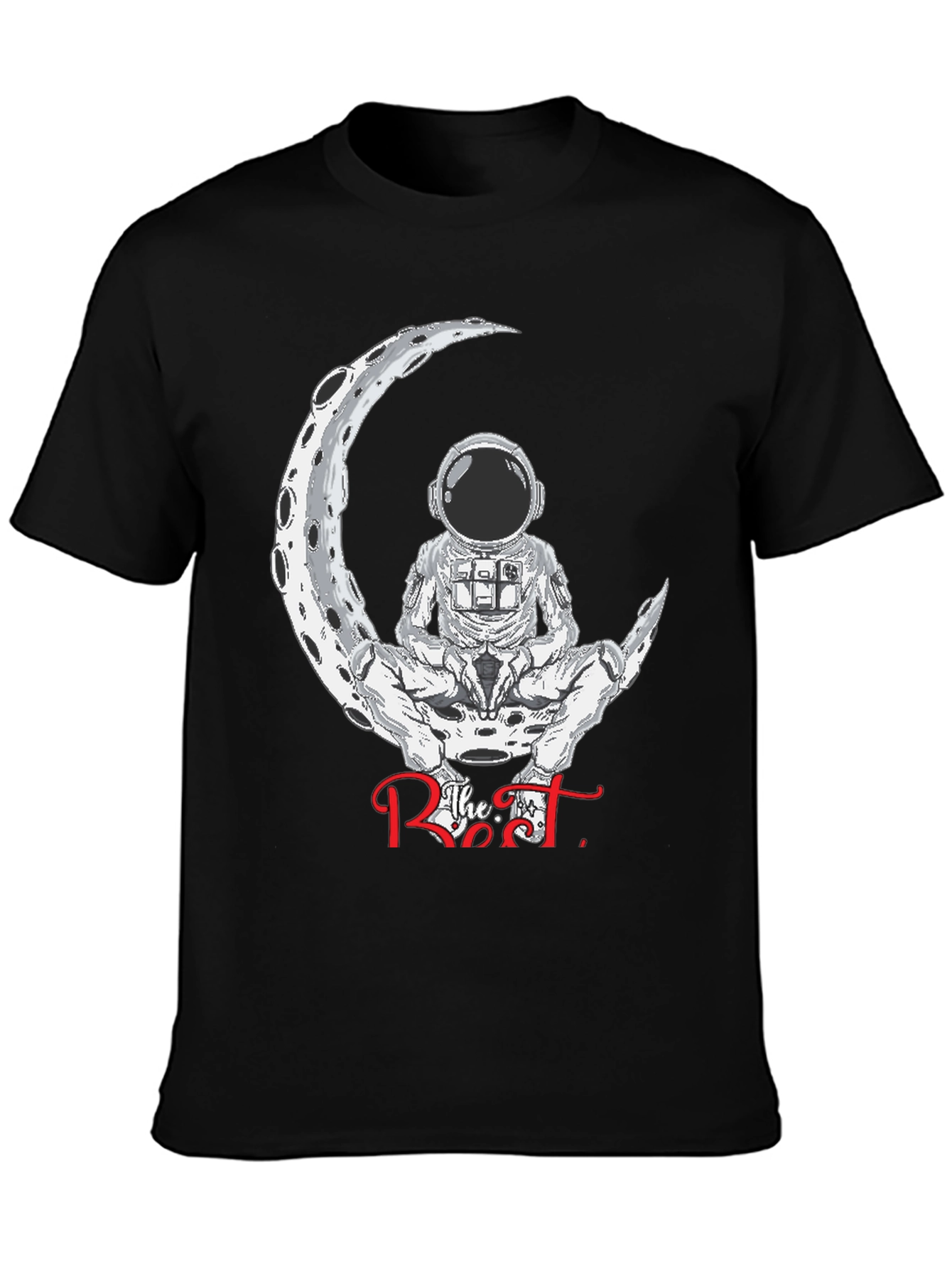 Astronaut Moon Rest T-Shirt - Stylish Space Design
