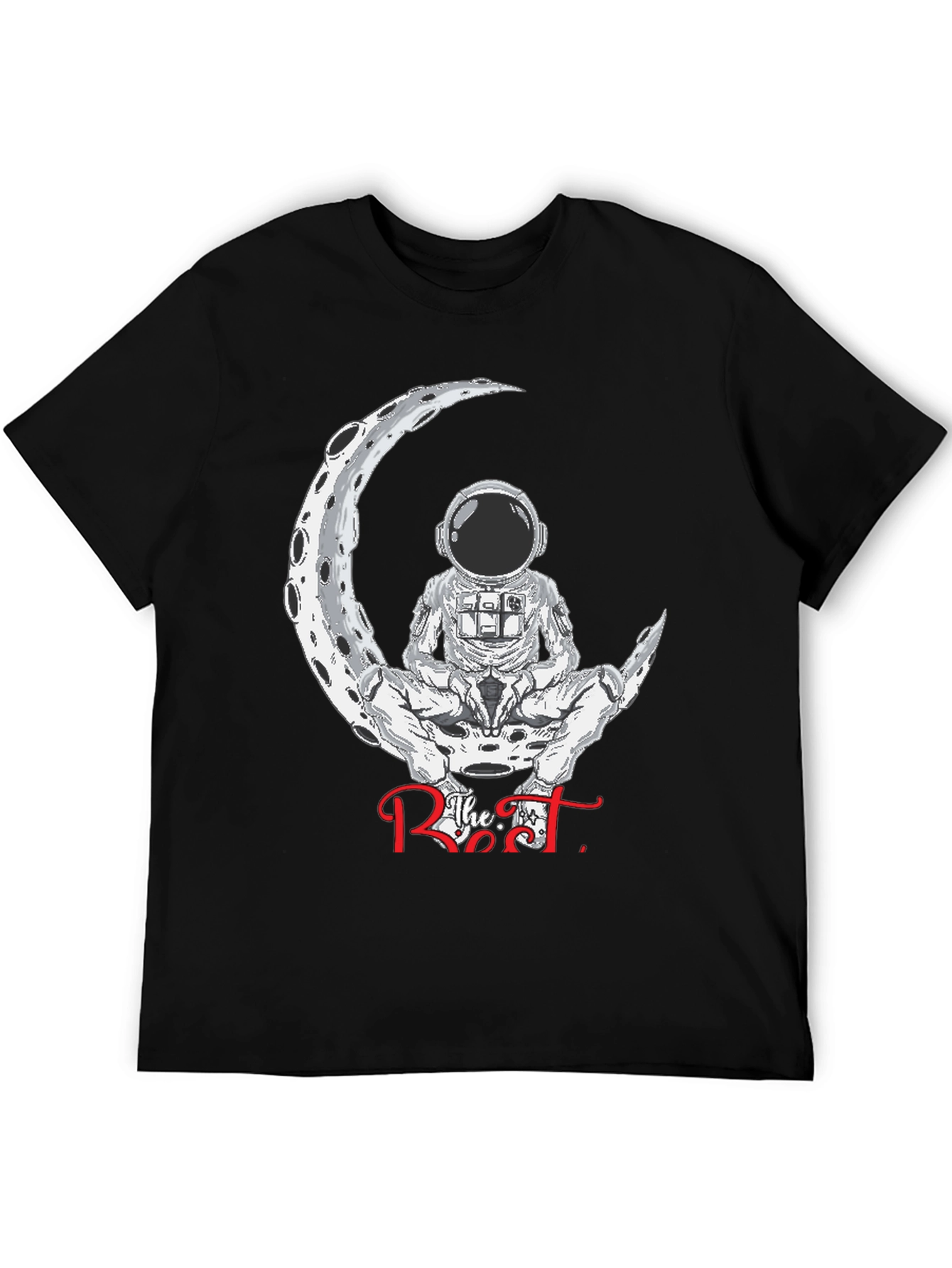 Astronaut Moon Rest T-Shirt - Stylish Space Design