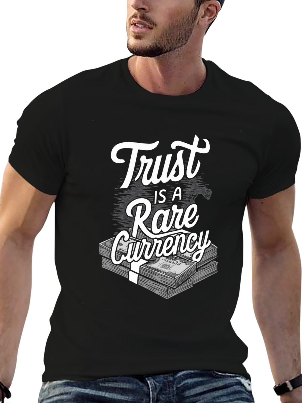 Trust is a Rare Currency Graphic Tee