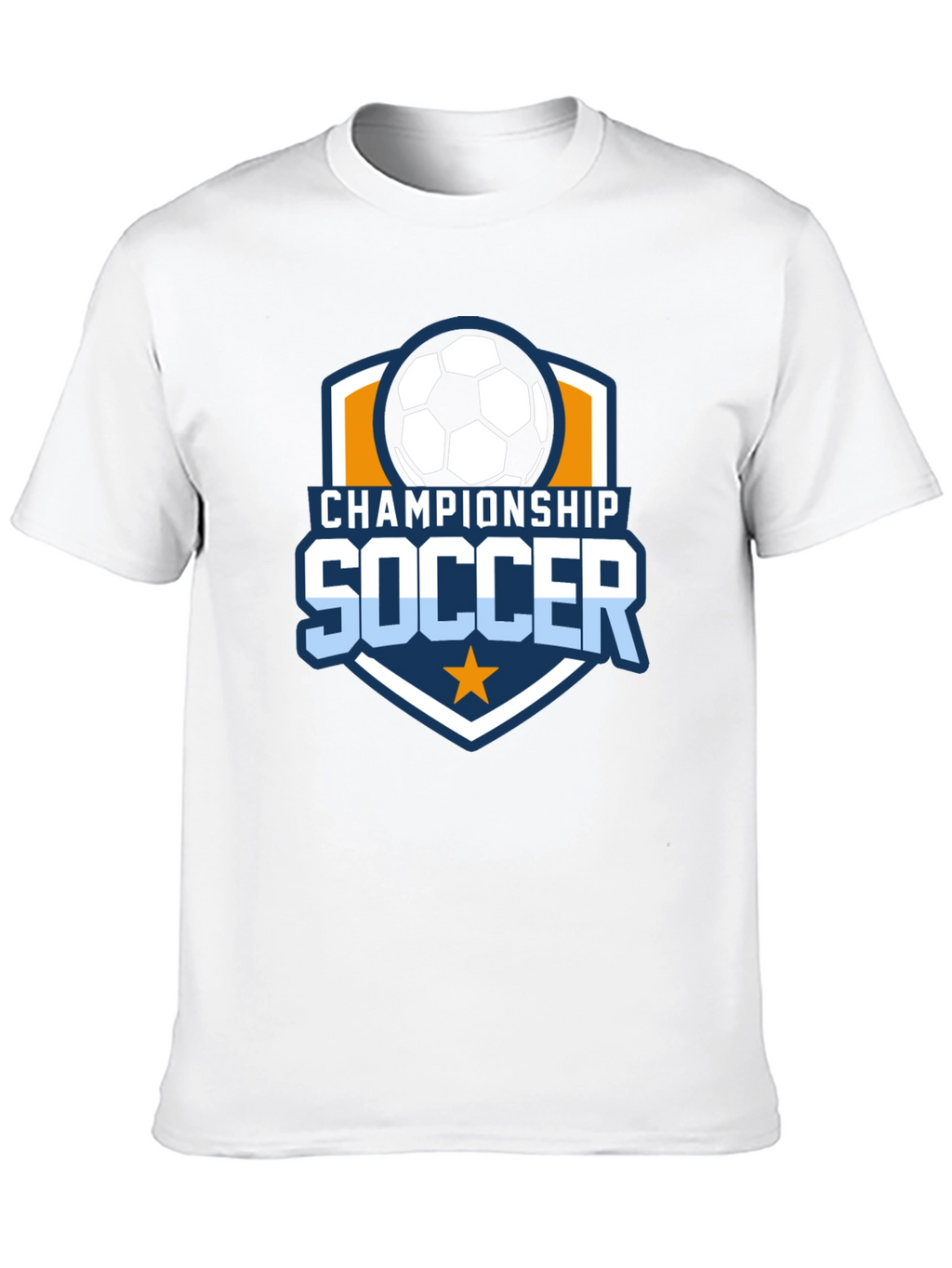 Championship Soccer Black T-Shirt