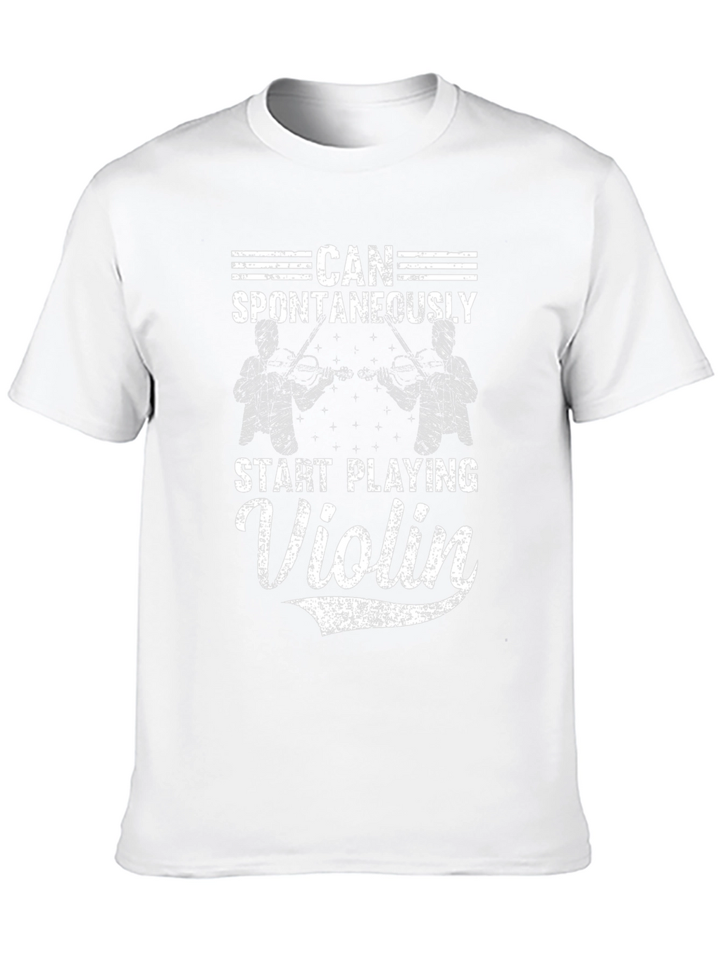 Can Spontaneously Start Playing Violin T-Shirt