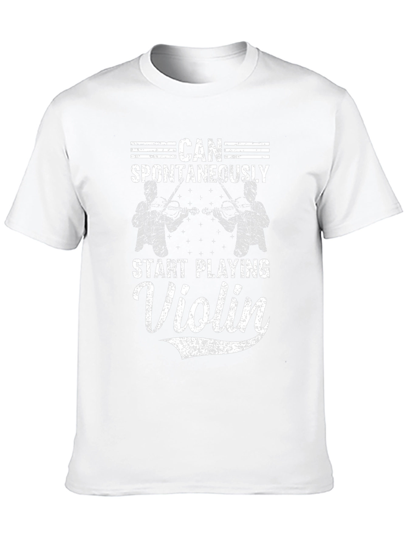 Can Spontaneously Start Playing Violin T-Shirt