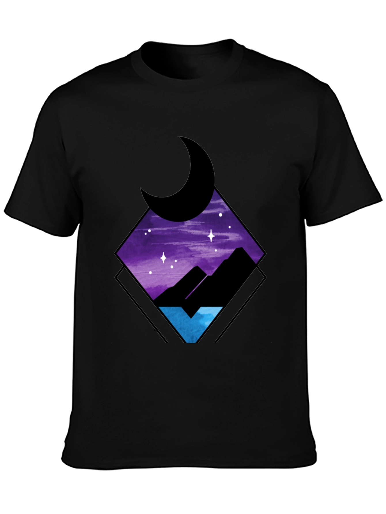 Nightscape Graphic Tee - Stylish Comfort