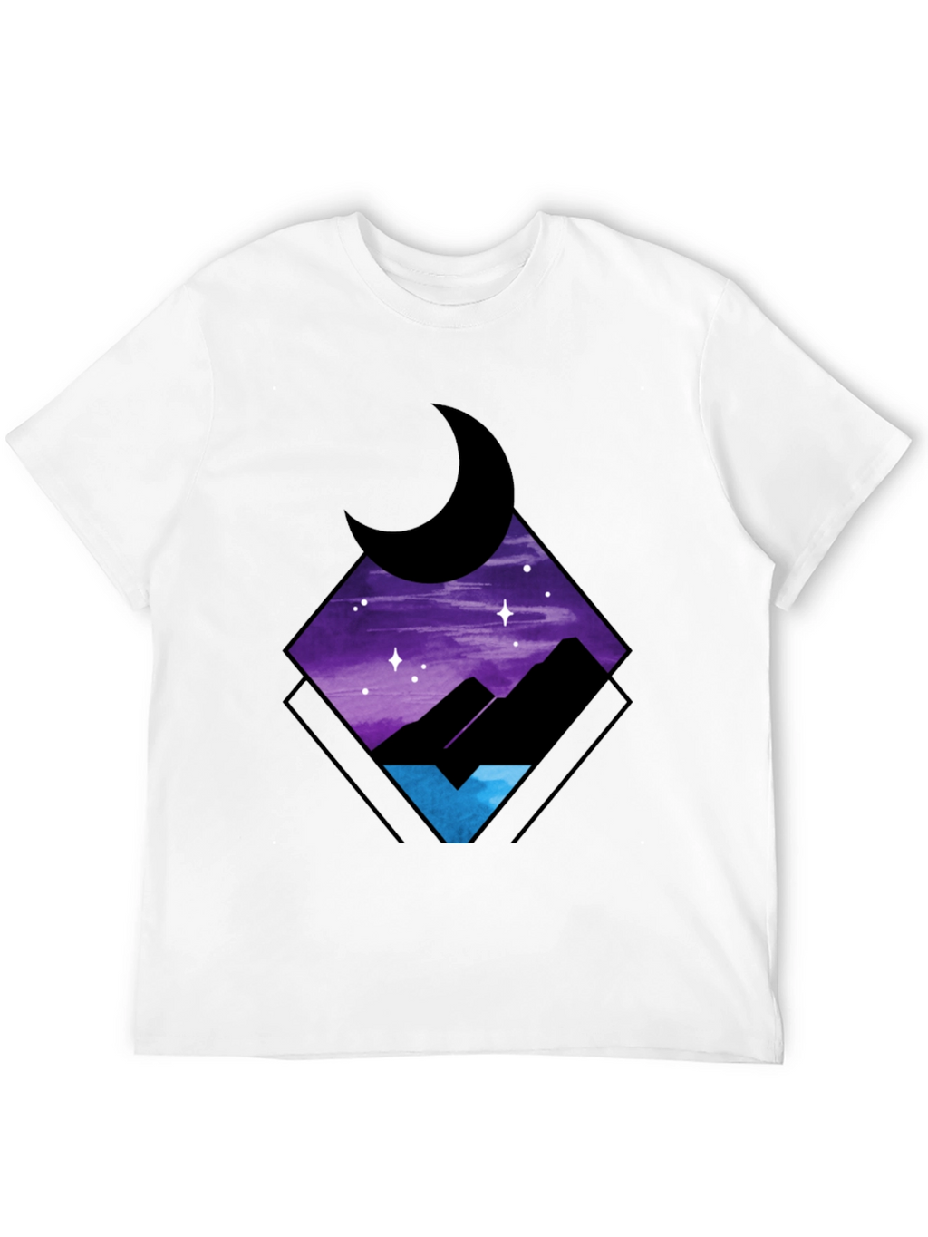 Nightscape Graphic Tee - Stylish Comfort