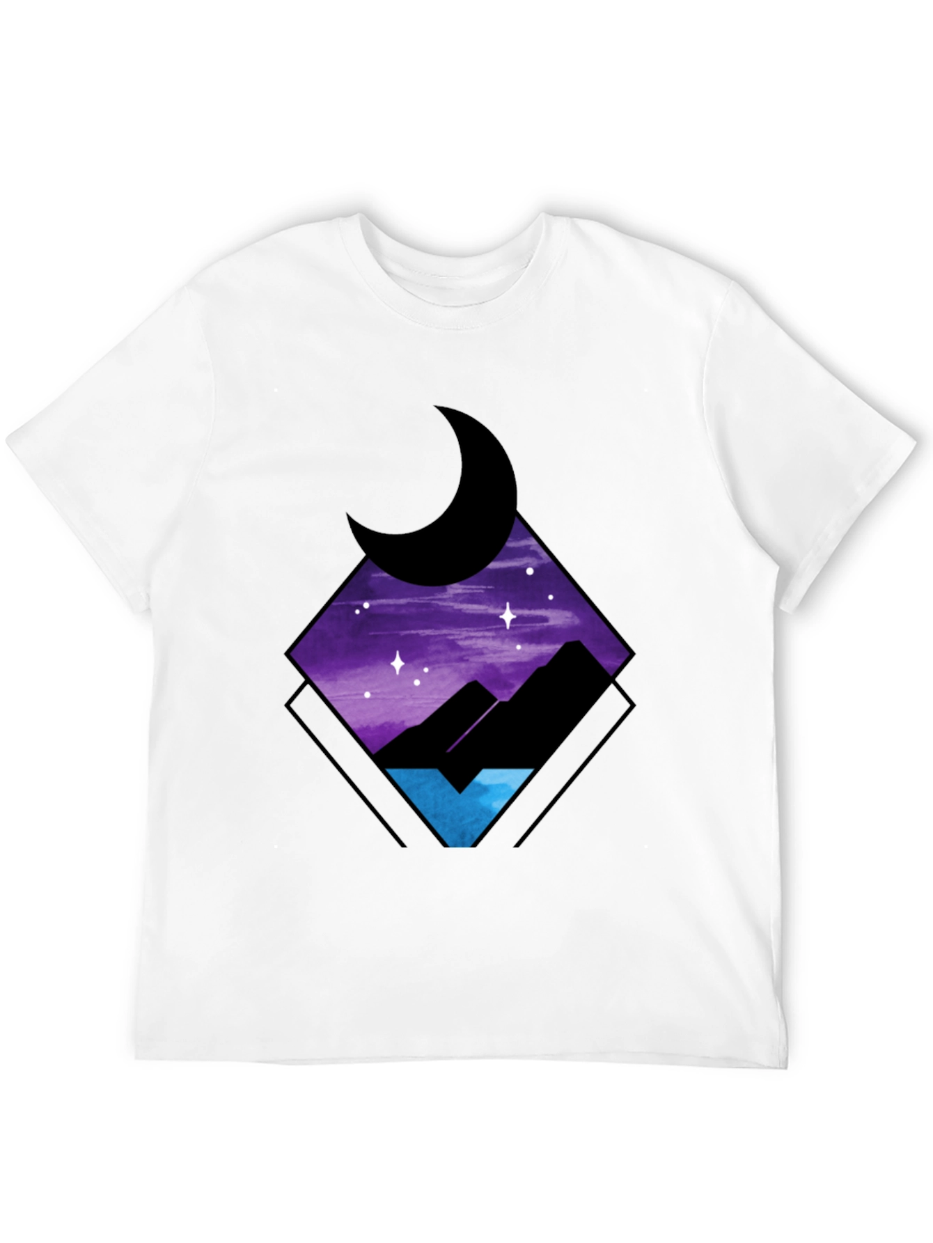 Nightscape Graphic Tee - Stylish Comfort