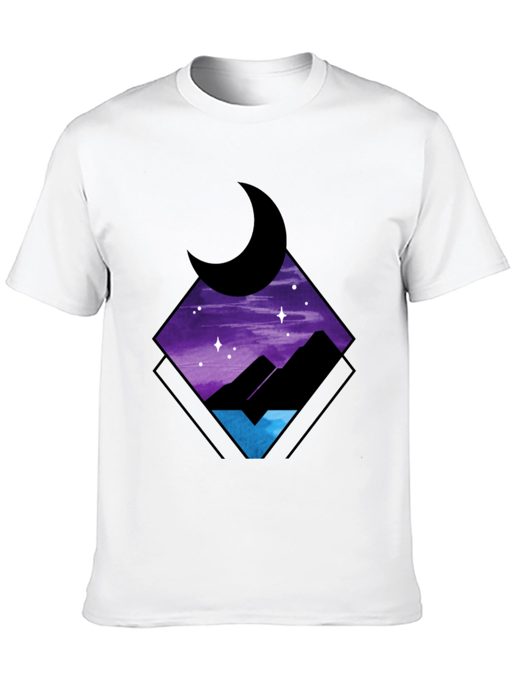 Nightscape Graphic Tee - Stylish Comfort