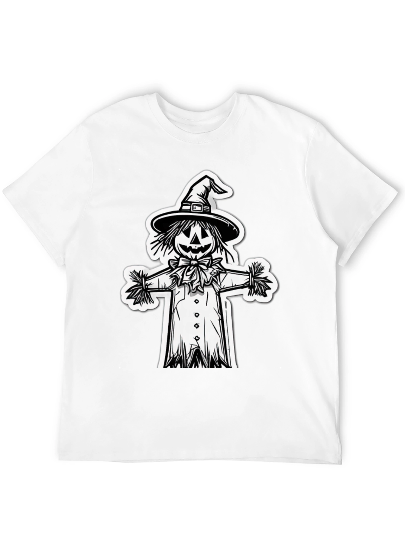 Scarecrow Graphic Tee - Halloween Ready!