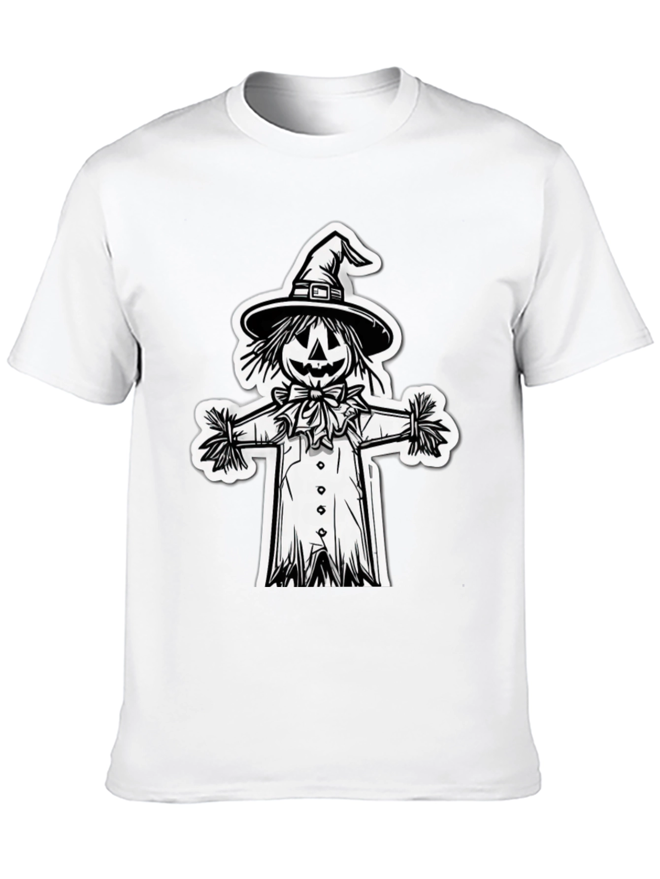 Scarecrow Graphic Tee - Halloween Ready!