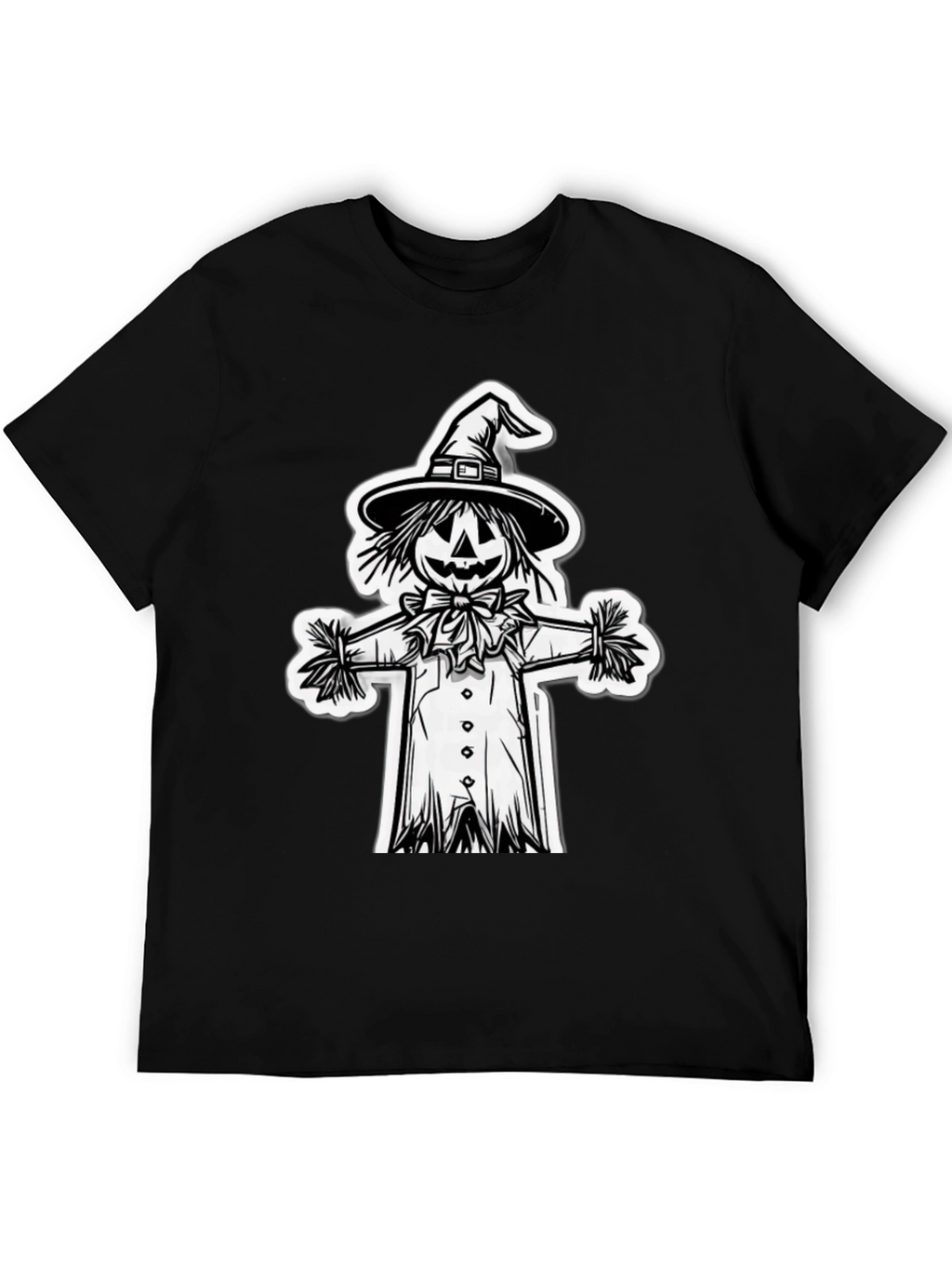 Scarecrow Graphic Tee - Halloween Ready!