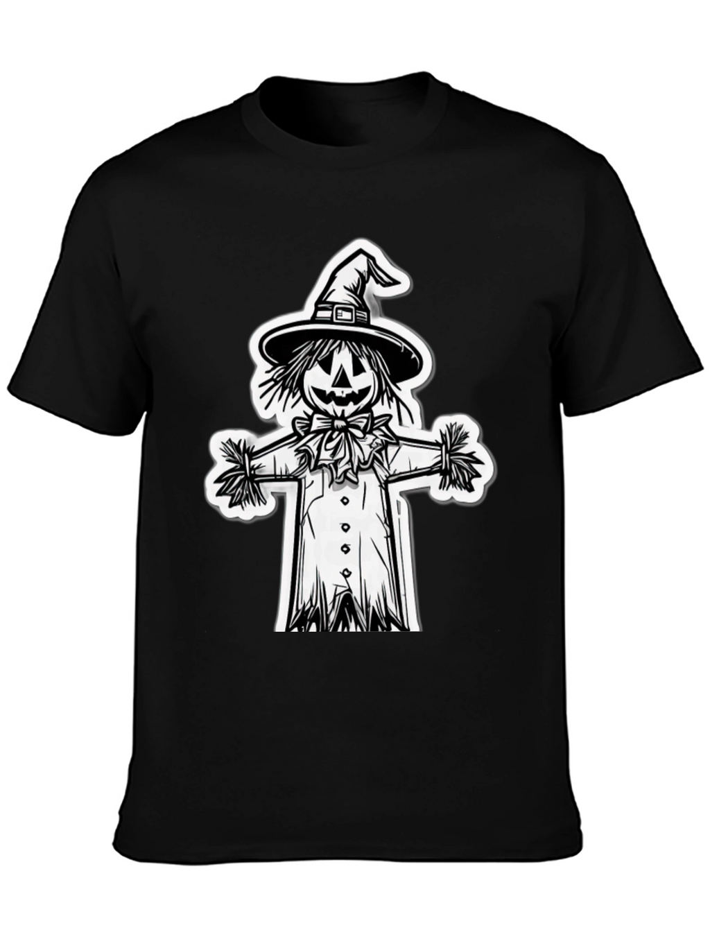 Scarecrow Graphic Tee - Halloween Ready!