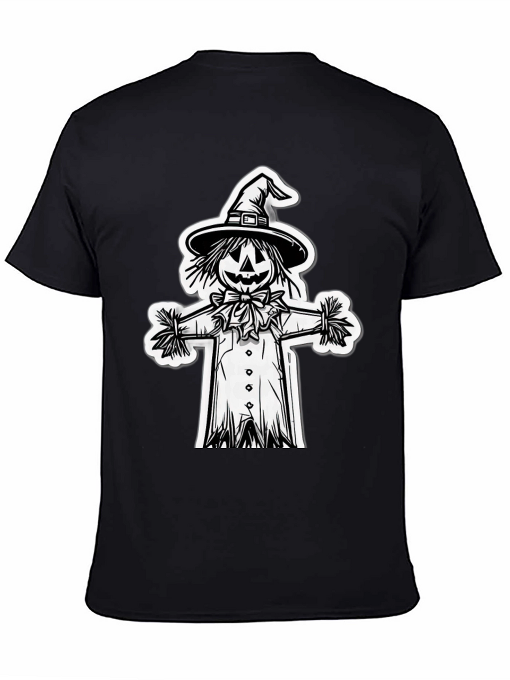 Scarecrow Graphic Tee - Halloween Ready!