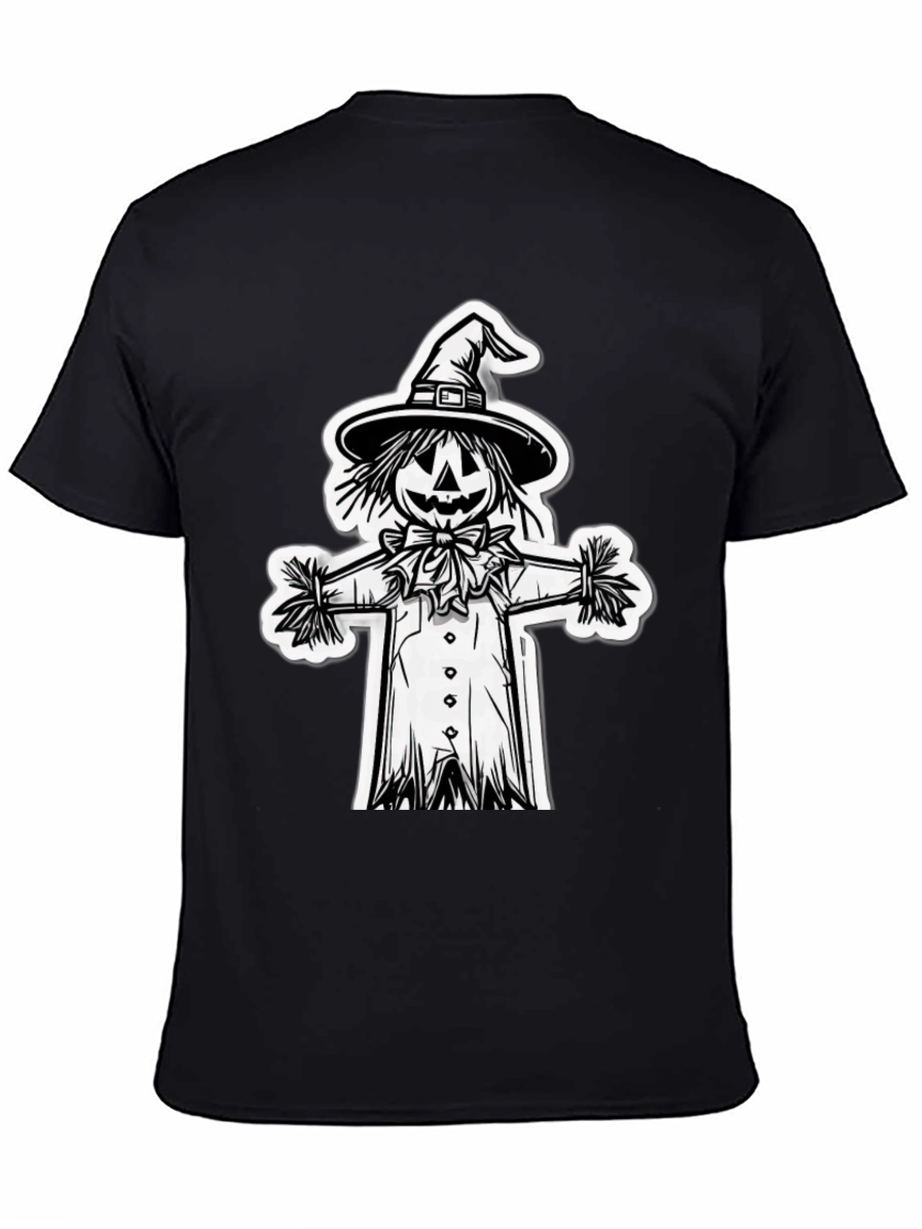 Scarecrow Graphic Tee - Halloween Ready!