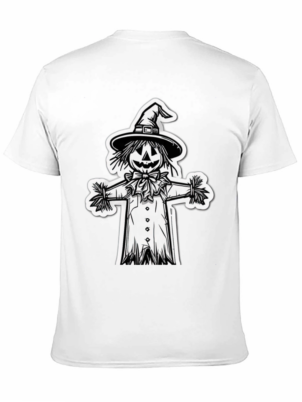 Scarecrow Graphic Tee - Halloween Ready!