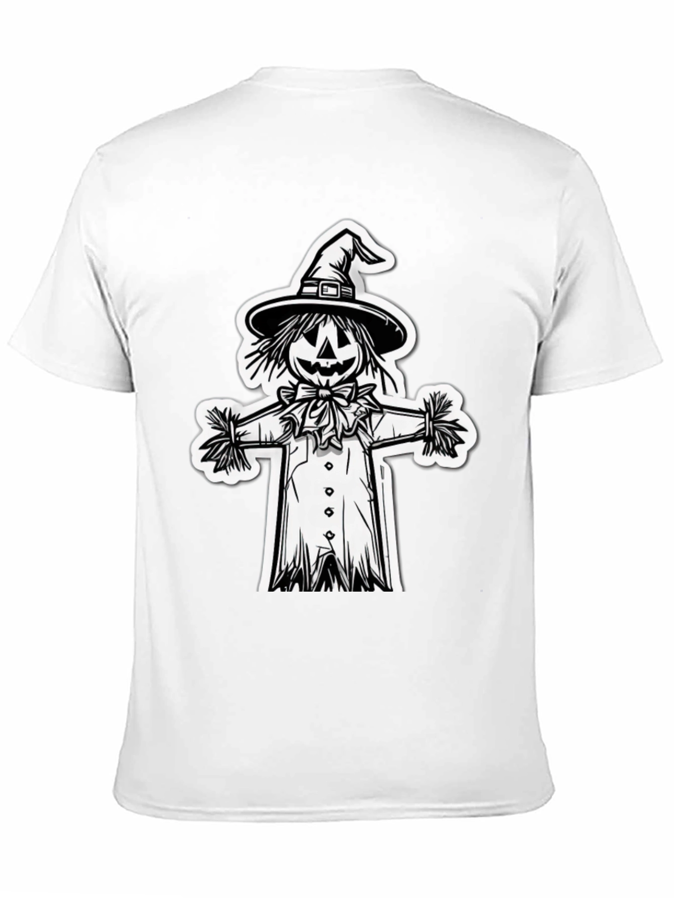 Scarecrow Graphic Tee - Halloween Ready!