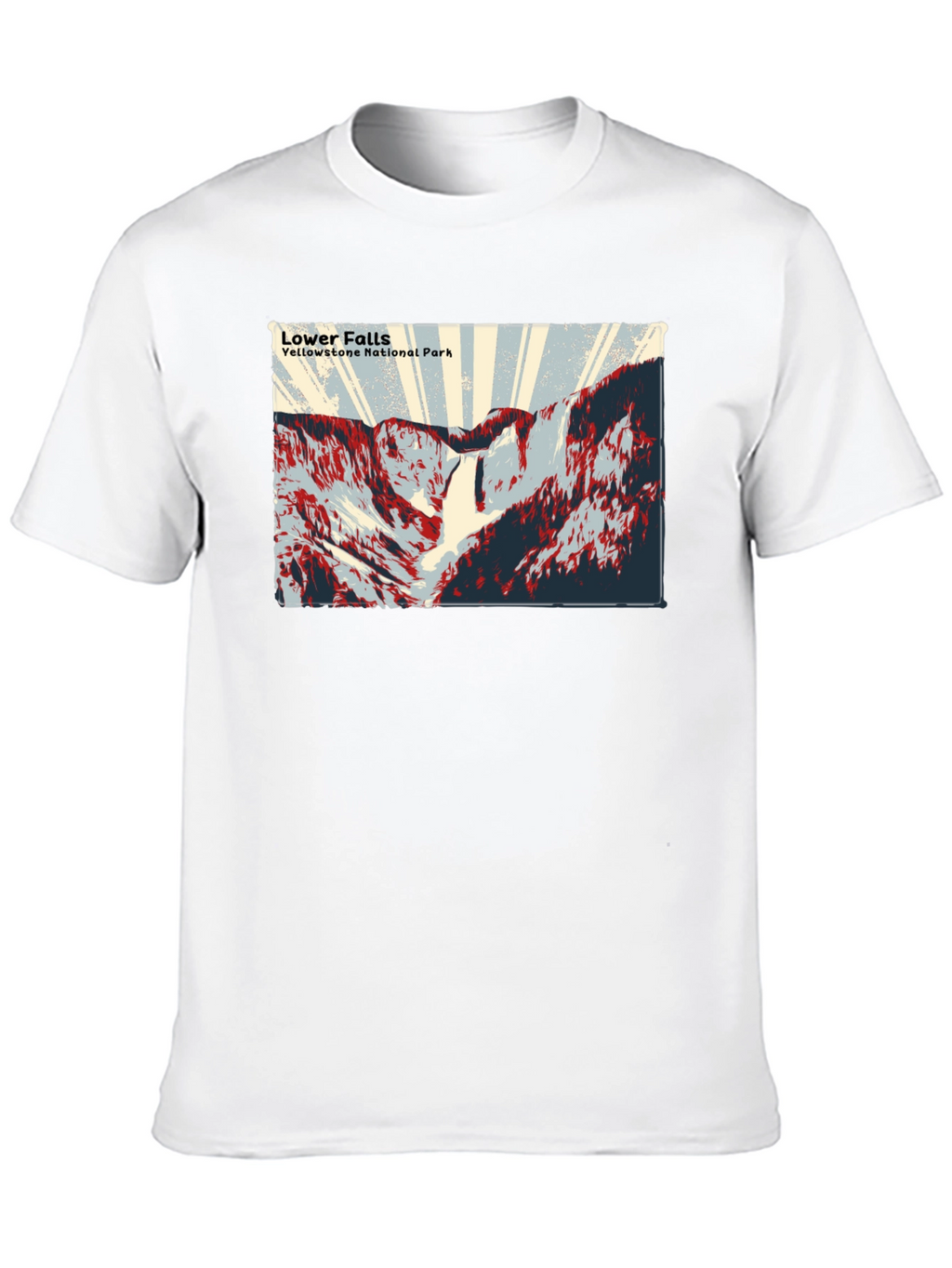 Lower Falls Yellowstone National Park T-Shirt