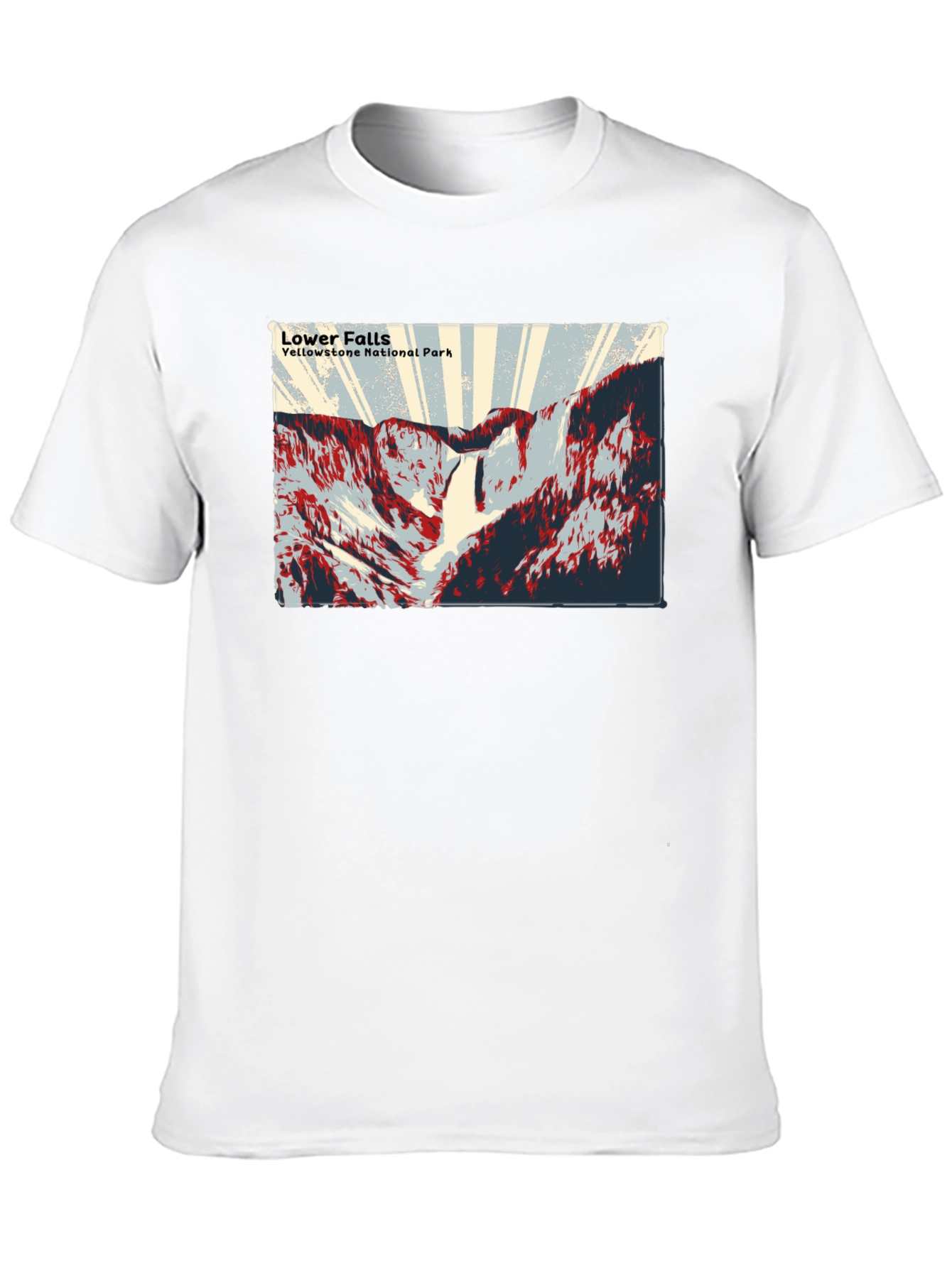 Lower Falls Yellowstone National Park T-Shirt