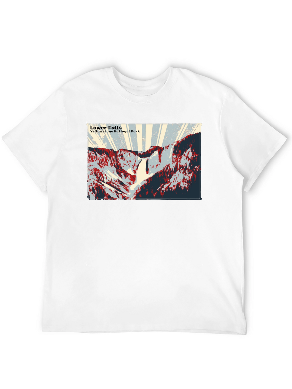 Lower Falls Yellowstone National Park T-Shirt