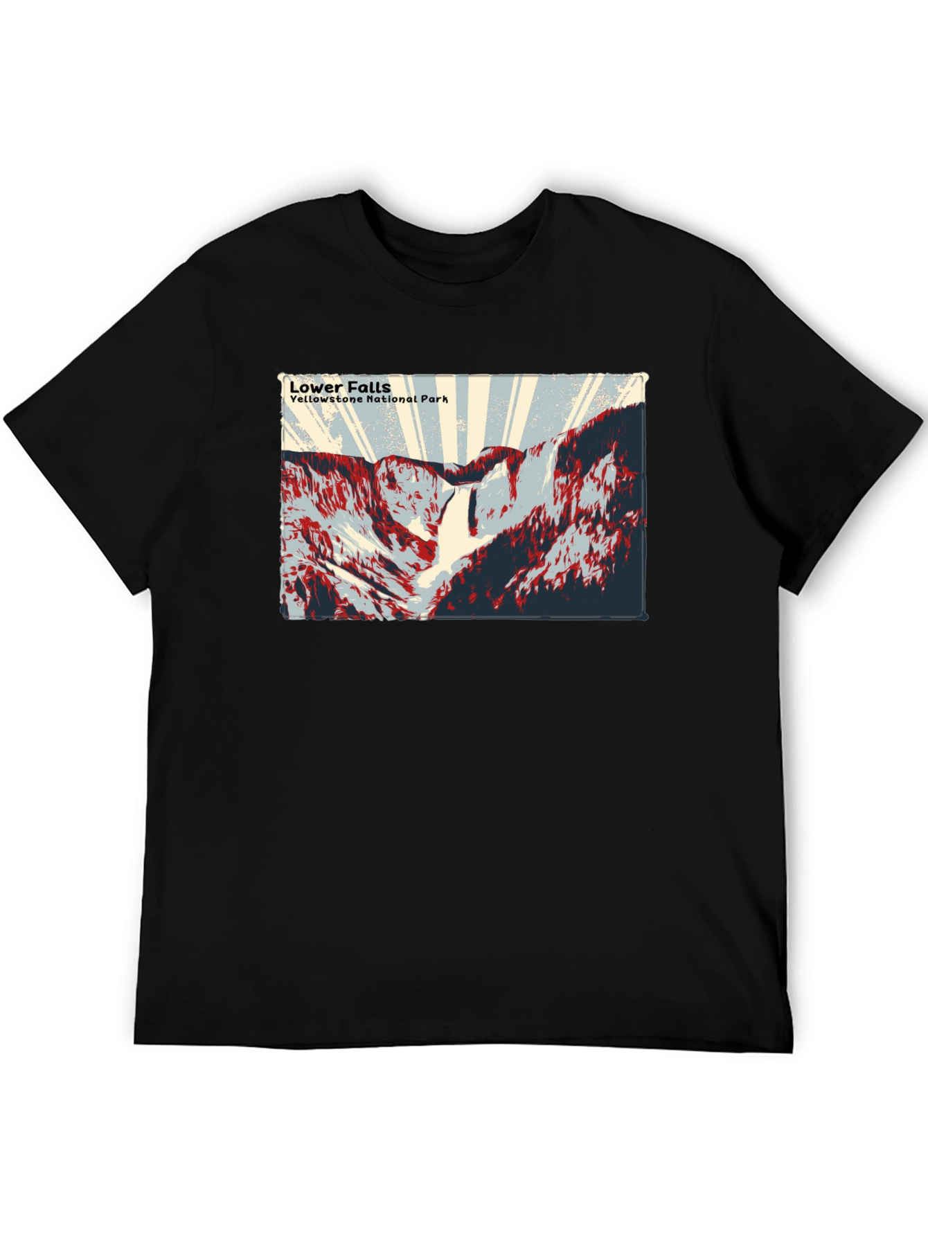 Lower Falls Yellowstone National Park T-Shirt