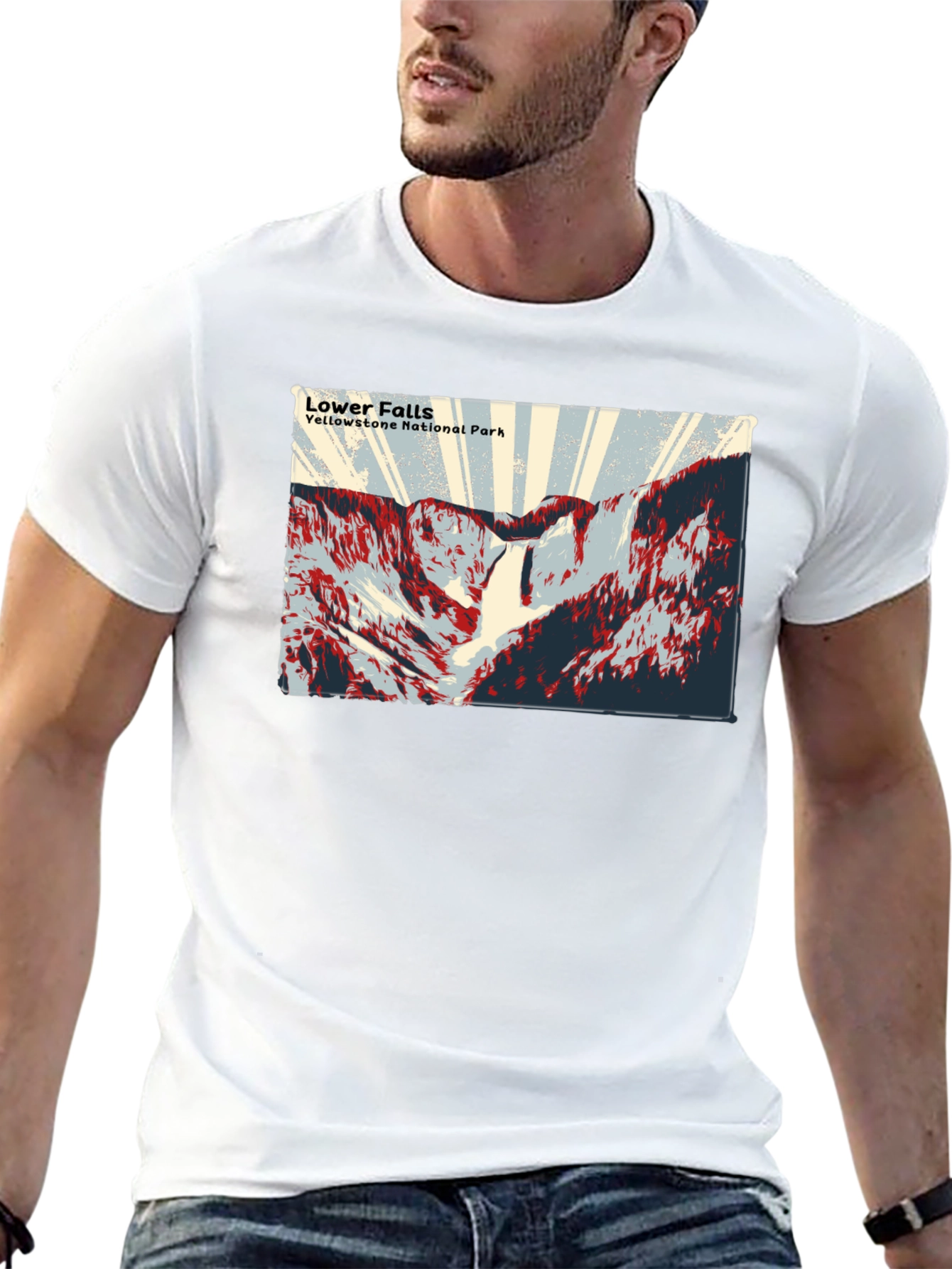 Lower Falls Yellowstone National Park T-Shirt