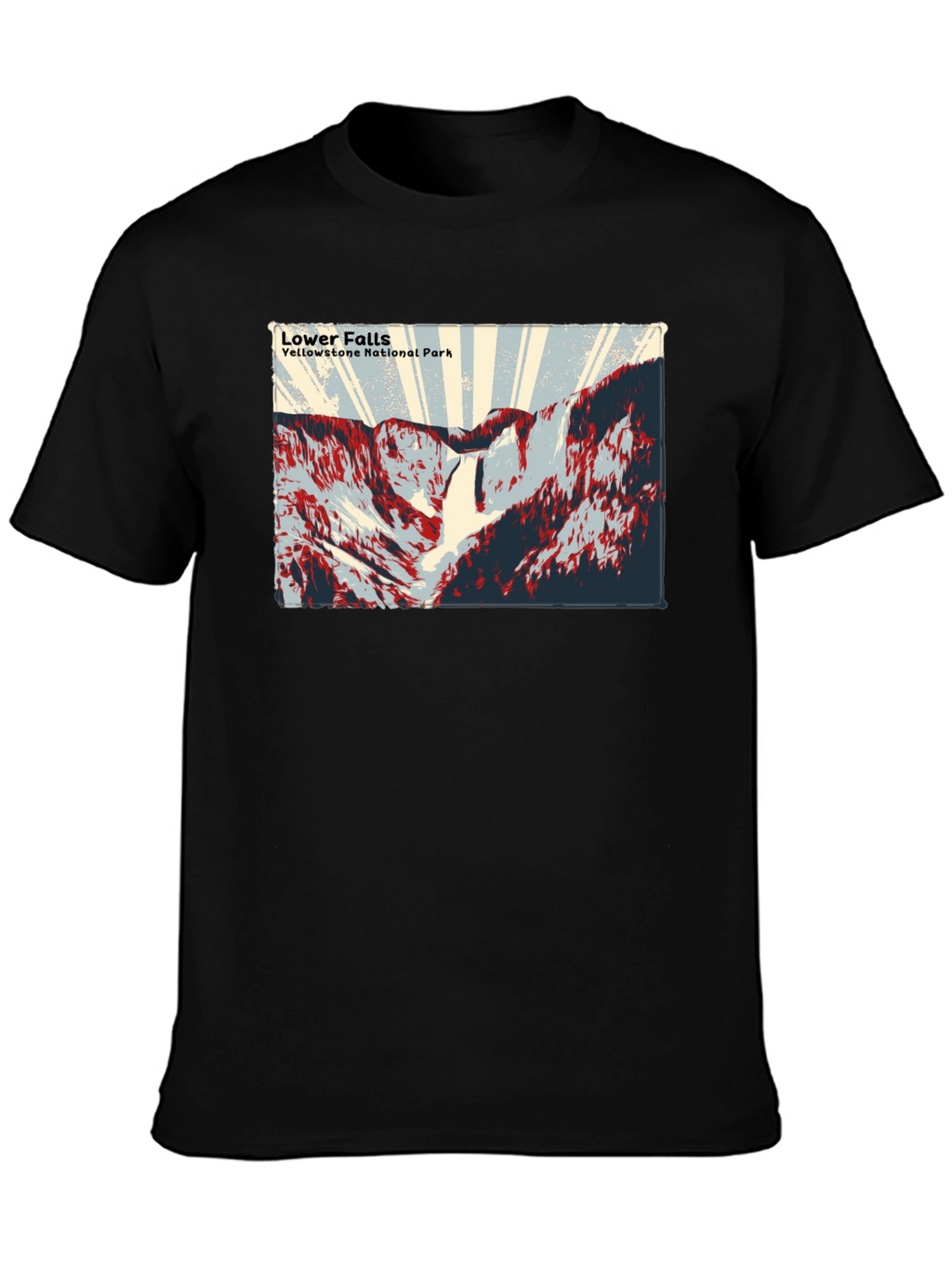 Lower Falls Yellowstone National Park T-Shirt