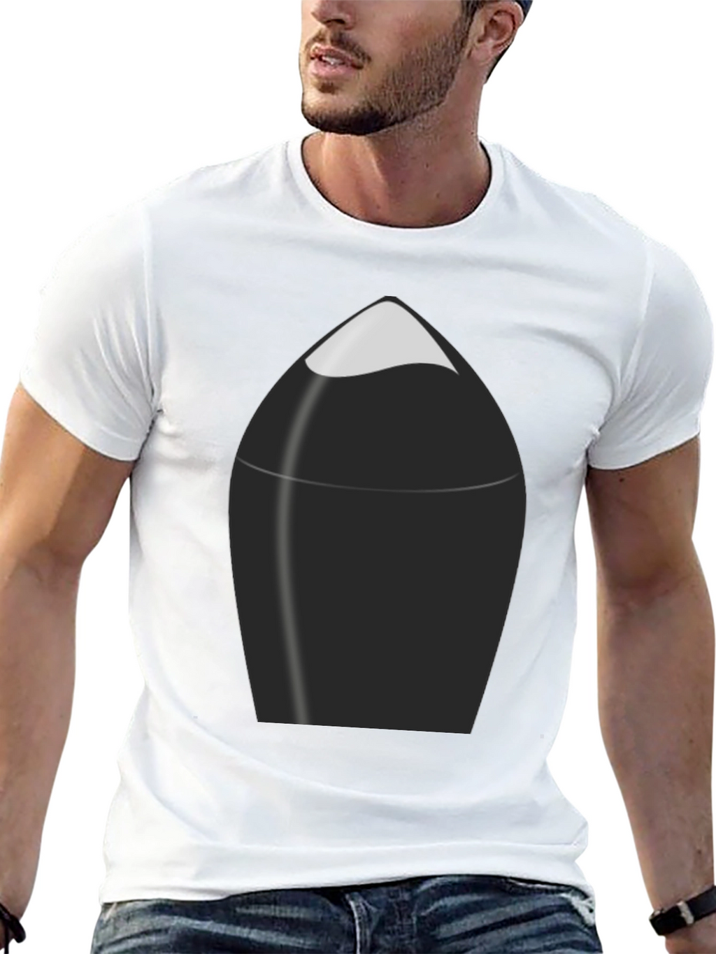 Sleek Rocket Graphic Tee - Modern Design